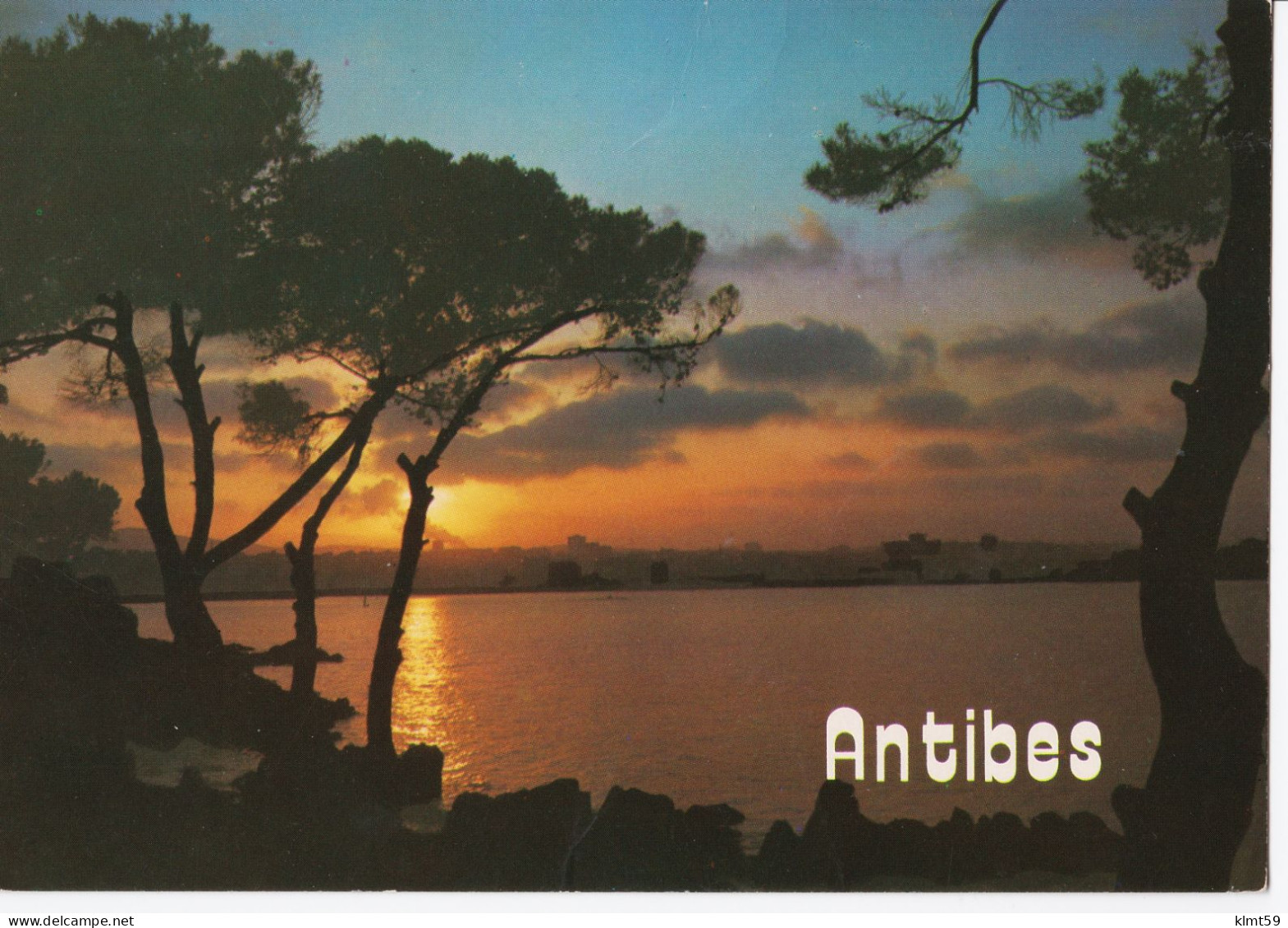 Antibes - Coucher De Soleil - Autres & Non Classés