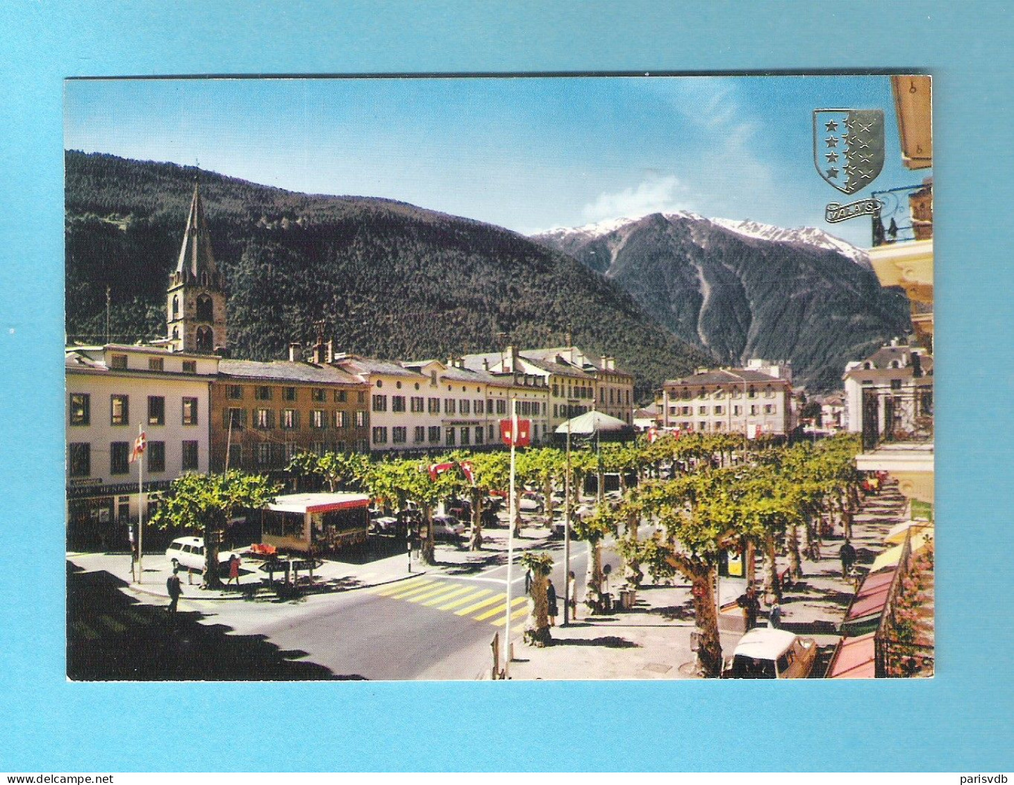 MARTIGNY - LA PLACE CENTRALE   (FR 20.191) - Sonstige & Ohne Zuordnung