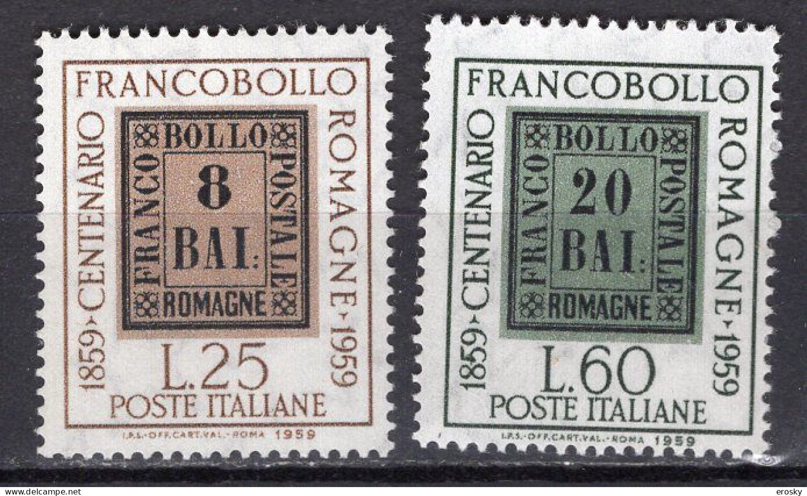 Y0359 - ITALIA Ss N°875/76 - ITALIE Yv N°800/01 ** - 1946-60: Ungebraucht