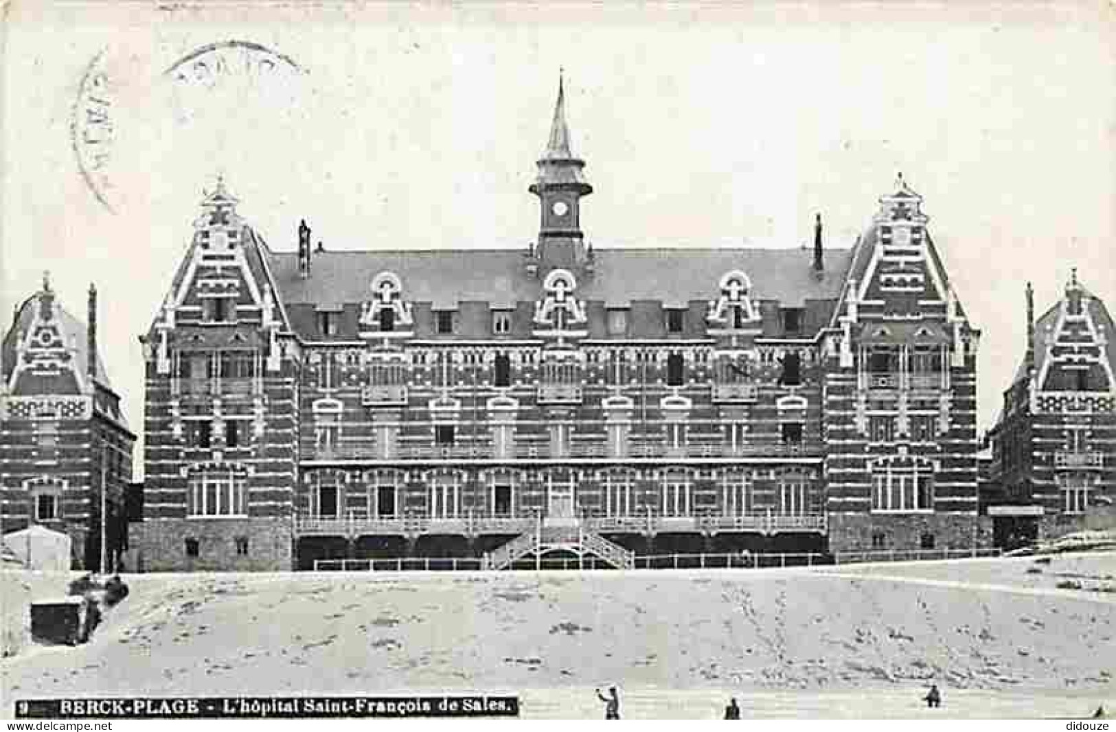 62 - Berck-Plage - L'hôpital Saint-François De Sales - Ecrite En 1908 - CPA - Voir Scans Recto-Verso - Berck