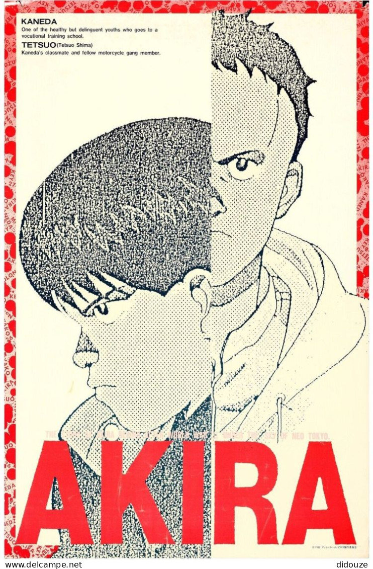 Cinema - Akira - Illustration Vintage - Affiche De Film - CPM - Carte Neuve - Voir Scans Recto-Verso - Affiches Sur Carte