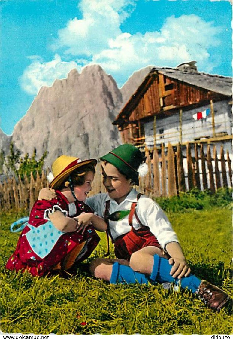 Enfants - Image - Scènes Et Paysages - Folklore Allemand - CPM - Voir Scans Recto-Verso - Szenen & Landschaften