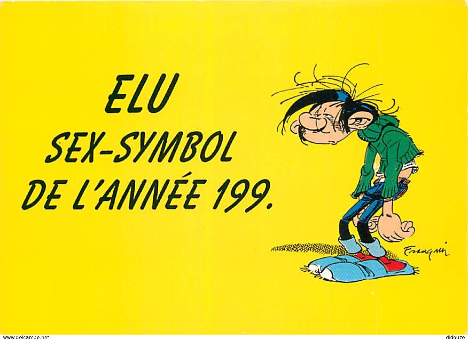 Bandes Dessinées - Gaston Lagaffe - Franquin - Carte Neuve - CPM - Voir Scans Recto-Verso - Comicfiguren