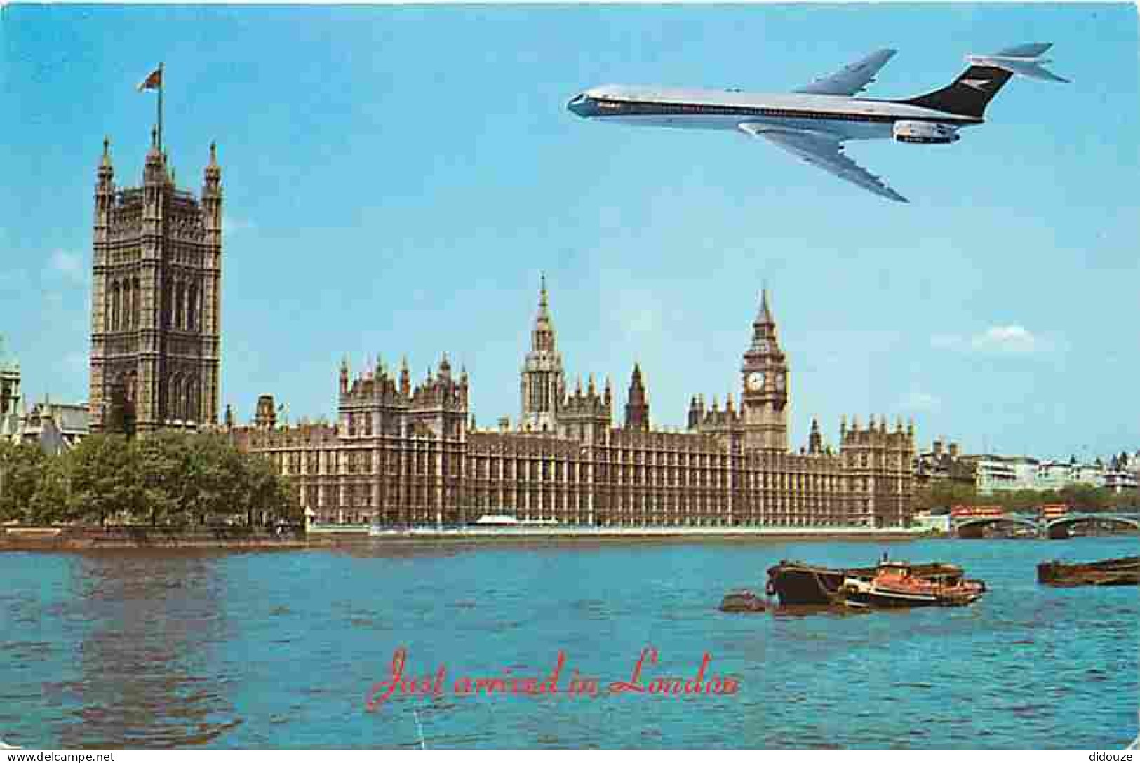 Aviation - Avions - Londres - London - House Of Parliament - Compagnie BOAC - Carte Neuve - CPM - Voir Scans Recto-Verso - 1946-....: Modern Tijdperk