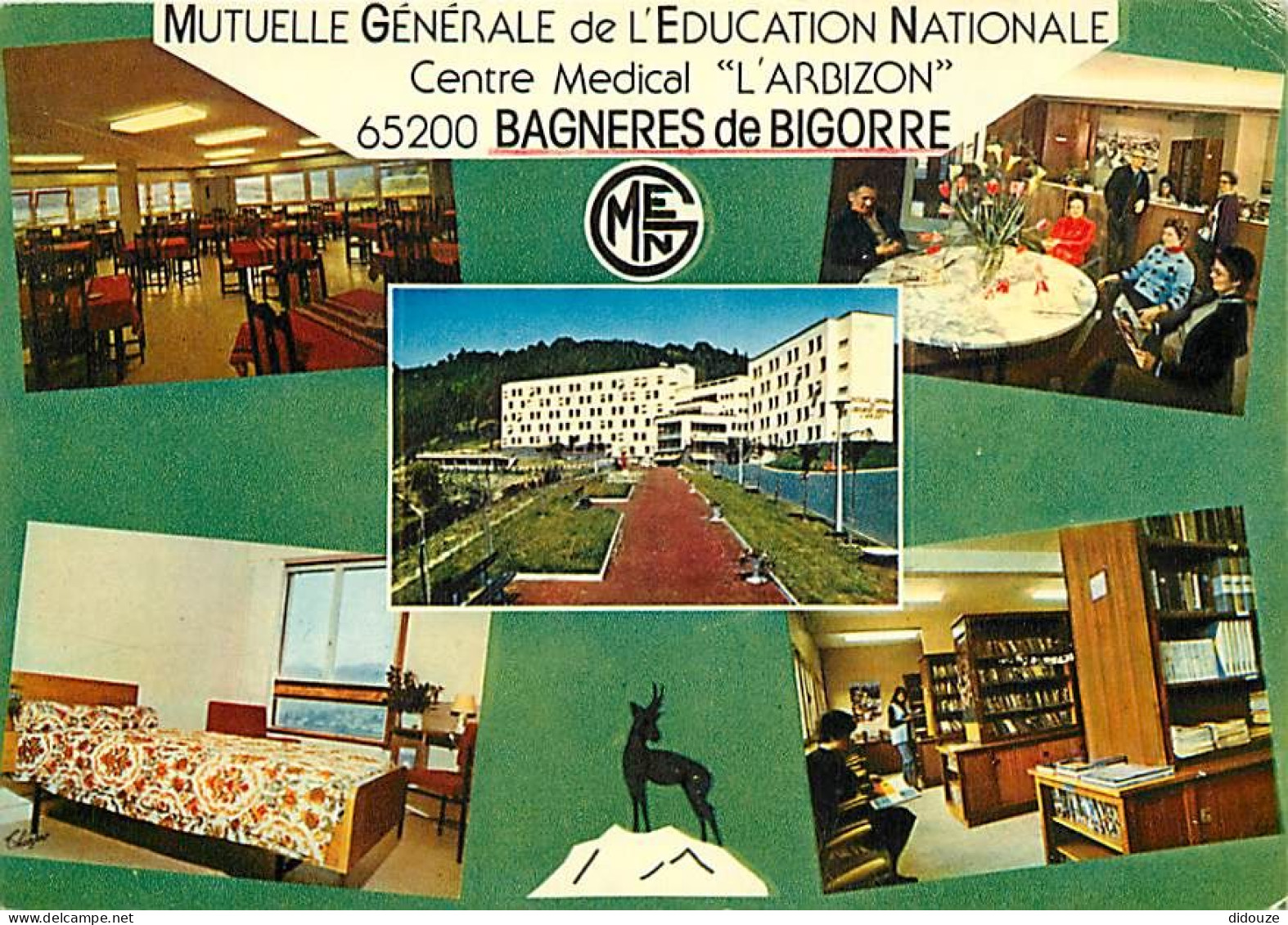65 - Bagnères De Bigorre - Centre Médical National L'Arbizon M.G.E.N. - Multivues - Immeubles - CPM - Voir Scans Recto-V - Bagneres De Bigorre