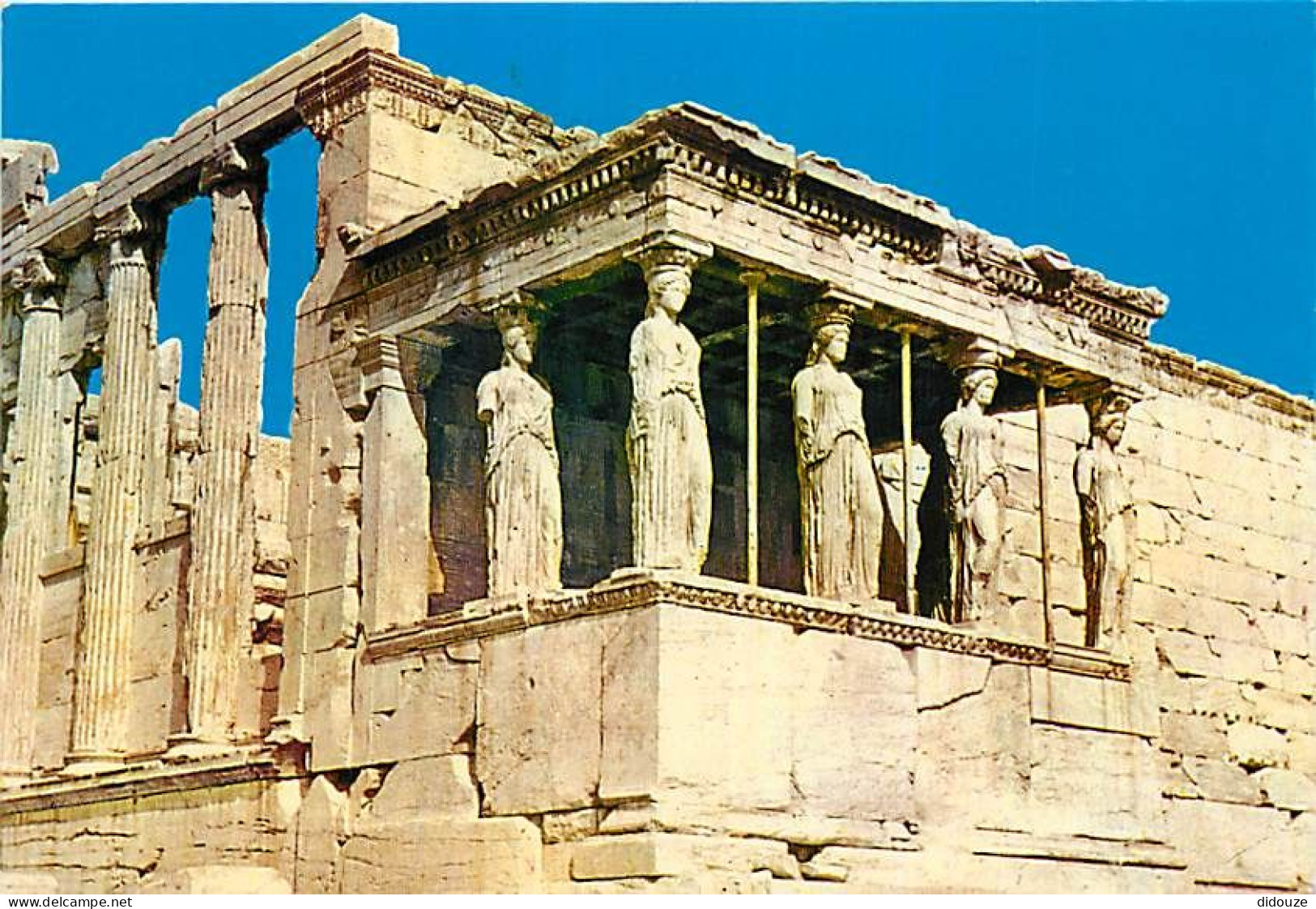 Grèce - Athènes - Athína - L'Acropole - Le Portique Des Caryatides - Carte Neuve - CPM - Voir Scans Recto-Verso - Greece