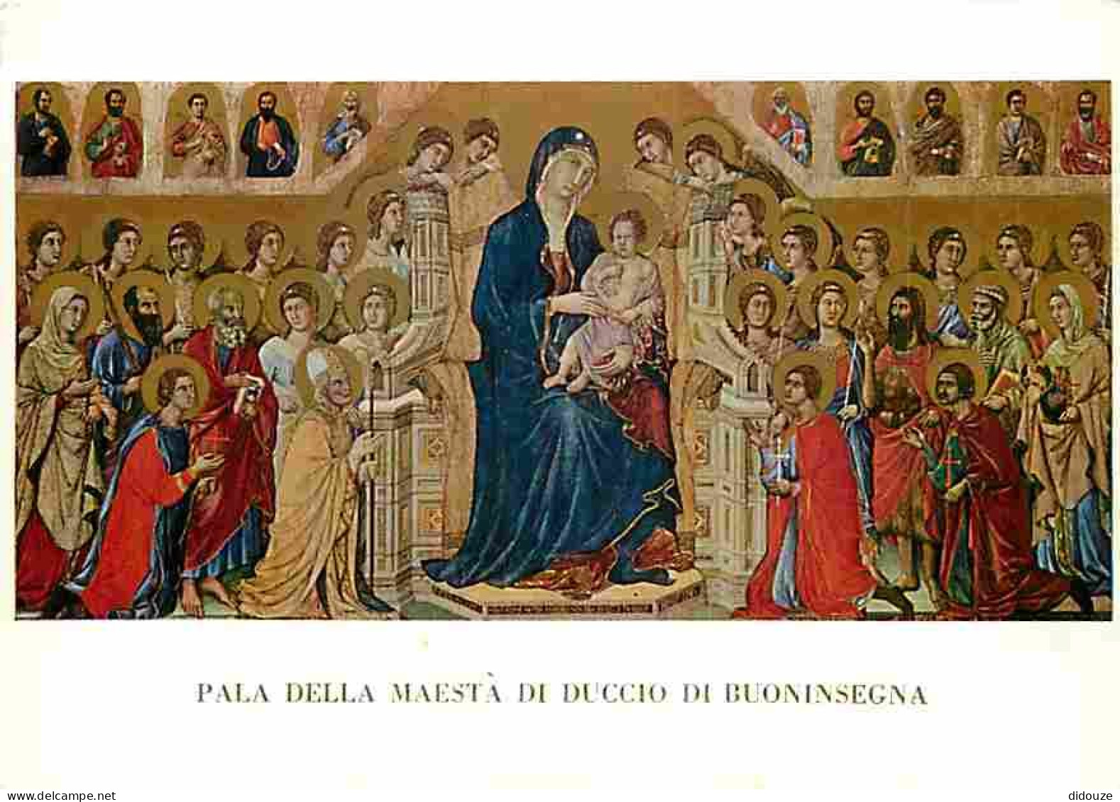 Art - Peinture Religieuse - Duccio Di Buoninsegna - Maesta - Siena - Museo Dell'Opera Metropolitana - CPM - Voir Scans R - Tableaux, Vitraux Et Statues