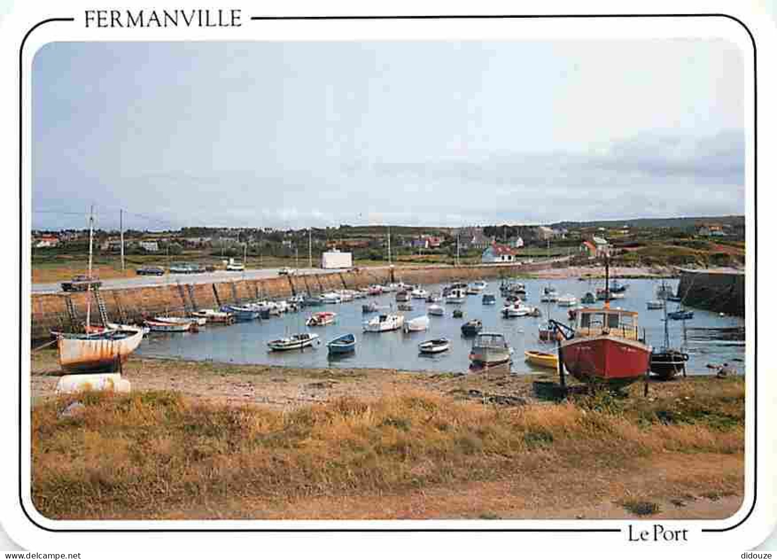 50 - Fermanville - Le Port - Bateaux - Carte Neuve - CPM - Voir Scans Recto-Verso - Autres & Non Classés