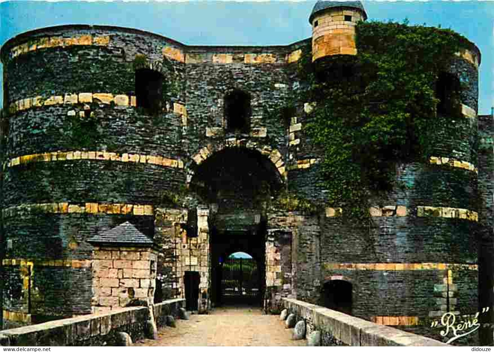 49 - Angers - Le Château - Poterne D'Entrée - Porte Nord - CPM - Voir Scans Recto-Verso - Angers