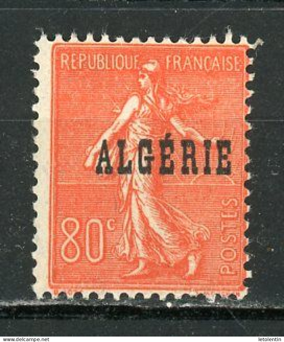 ALGERIE (RF) - SEMEUSE -   N° Yt 27* - Neufs