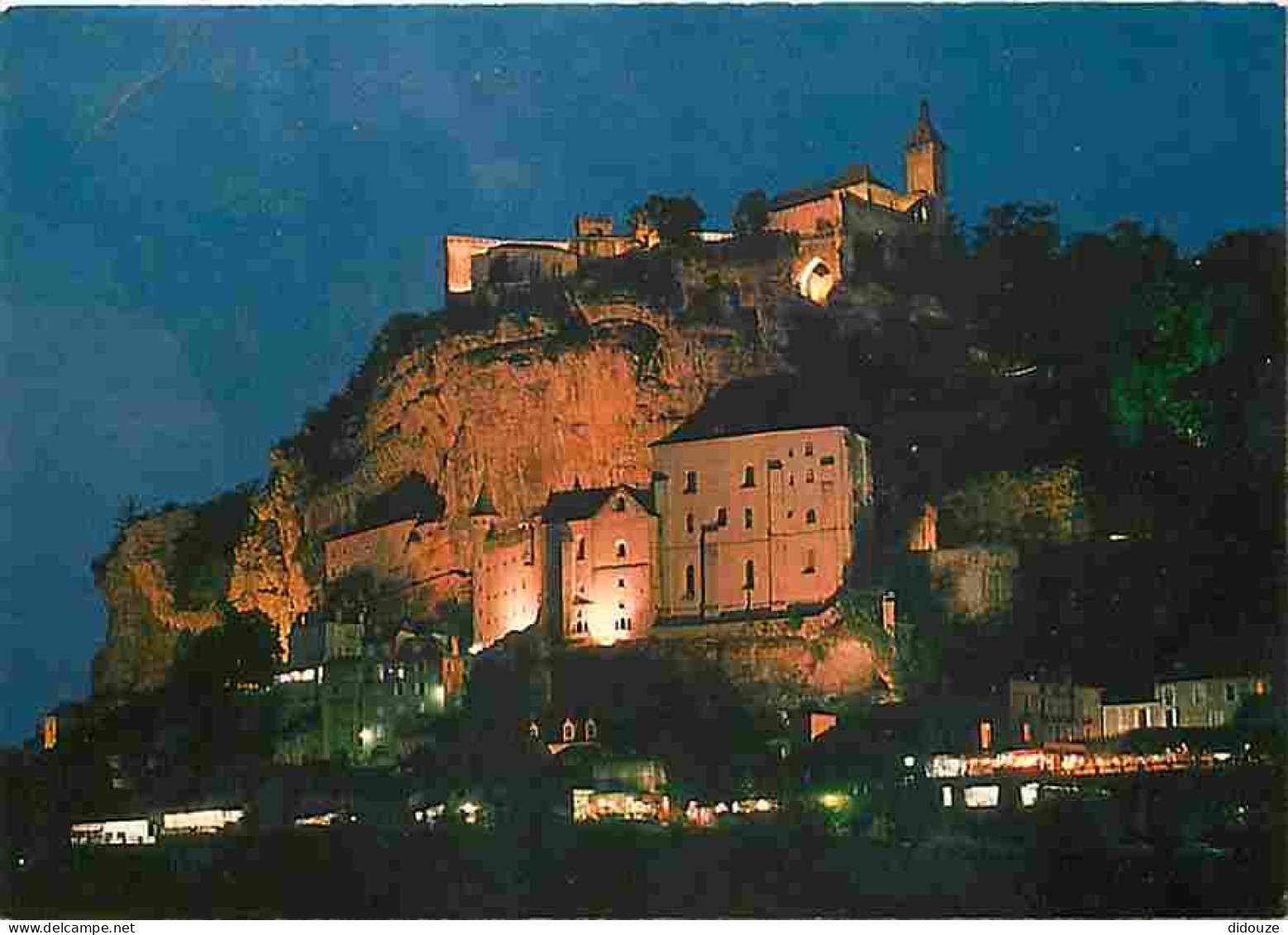 46 - Rocamadour - Vue De Nuit - CPM - Voir Scans Recto-Verso - Rocamadour