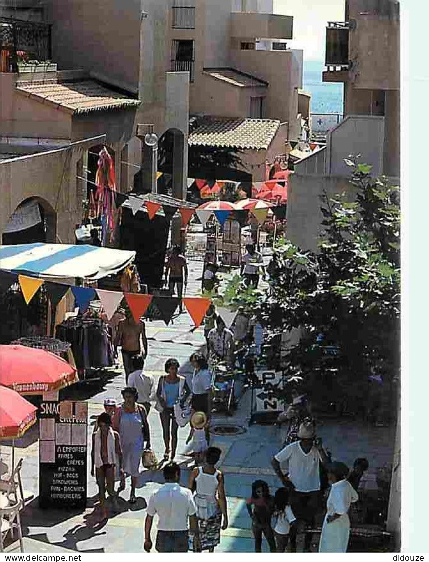 34 - Le Cap D'Agde - Rue De La Flânerie - Flamme Postale De Agde - CPM - Voir Scans Recto-Verso - Agde