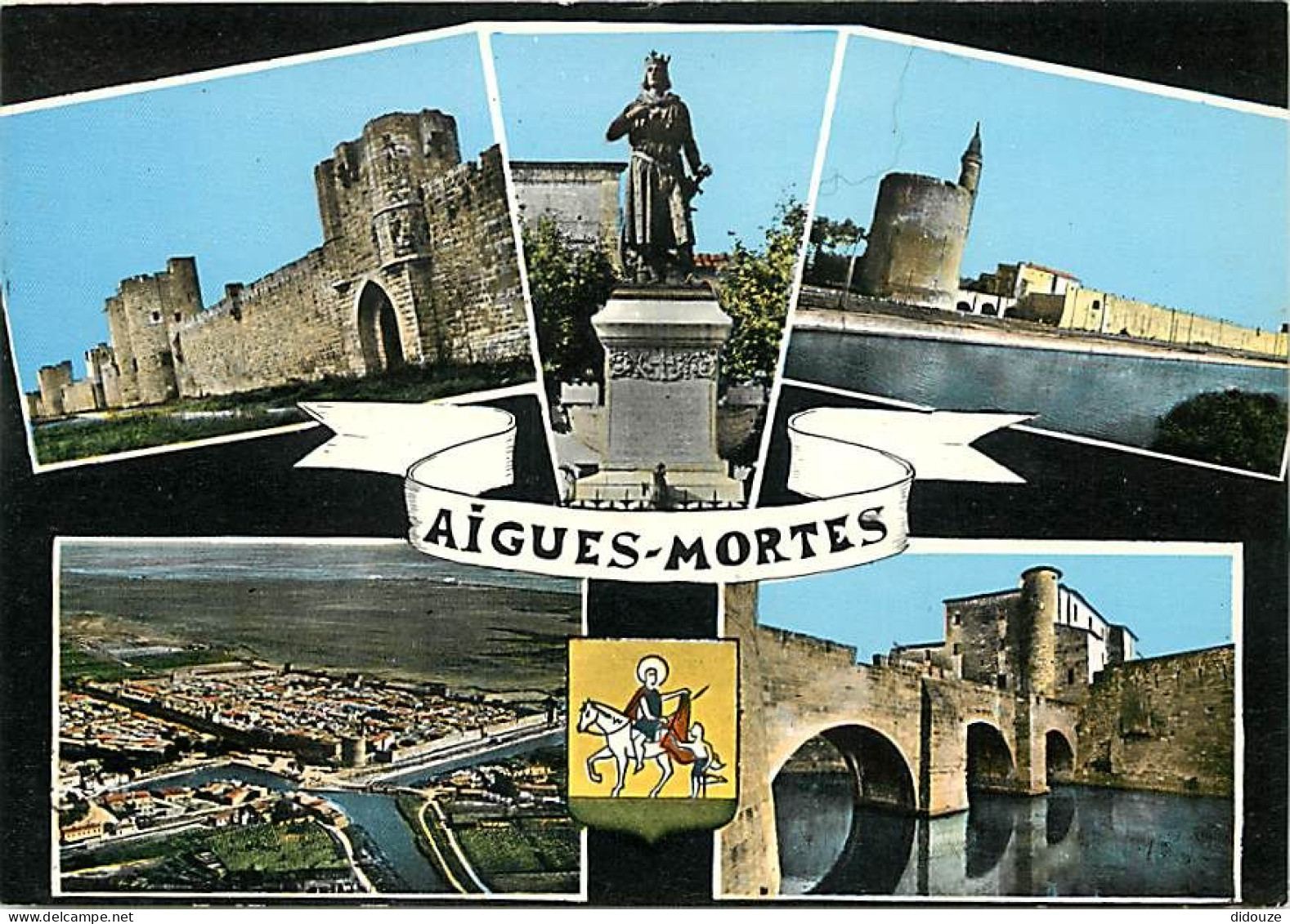 30 - Aigues Mortes - Multivues - Blasons - Carte Neuve - CPM - Voir Scans Recto-Verso - Aigues-Mortes