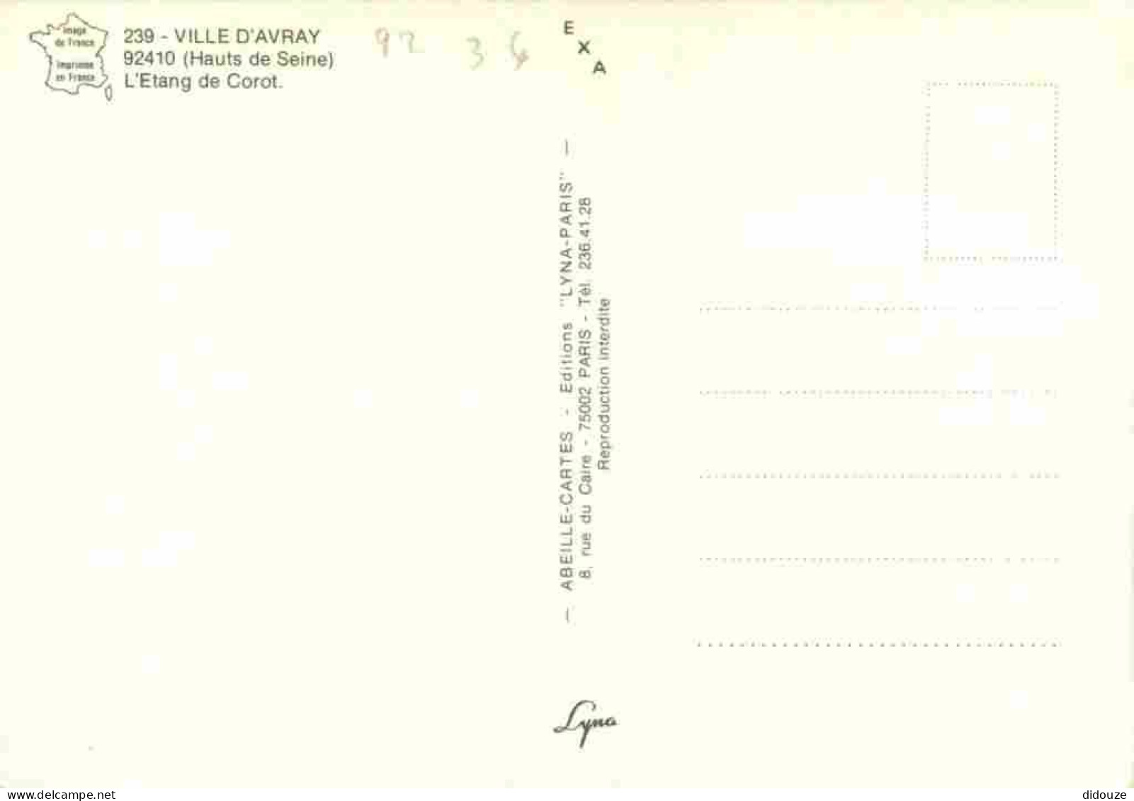 92 - Ville D'Avray - L'Etang De Corot - Multivues - Blasons - CPM - Voir Scans Recto-Verso - Ville D'Avray