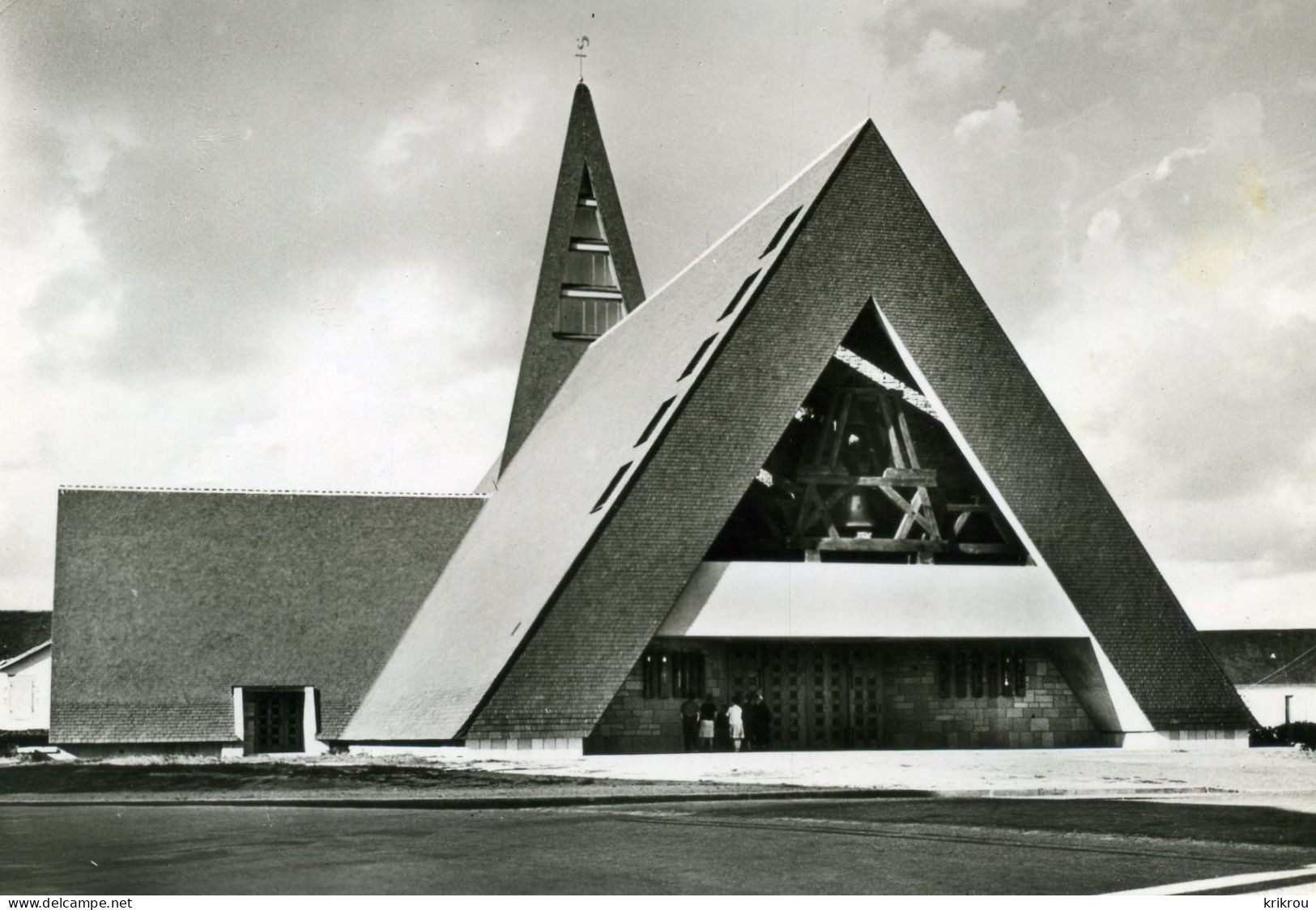 CPSM  CAUDAN - L'Eglise. - Andere & Zonder Classificatie