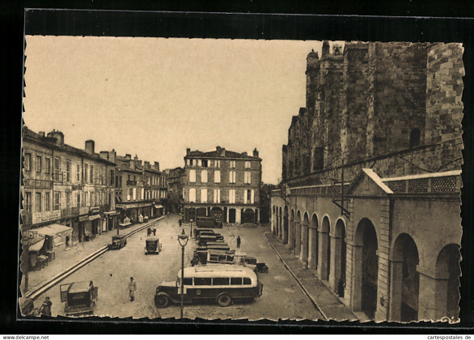 CPA Condom, Place De Verdun  - Condom