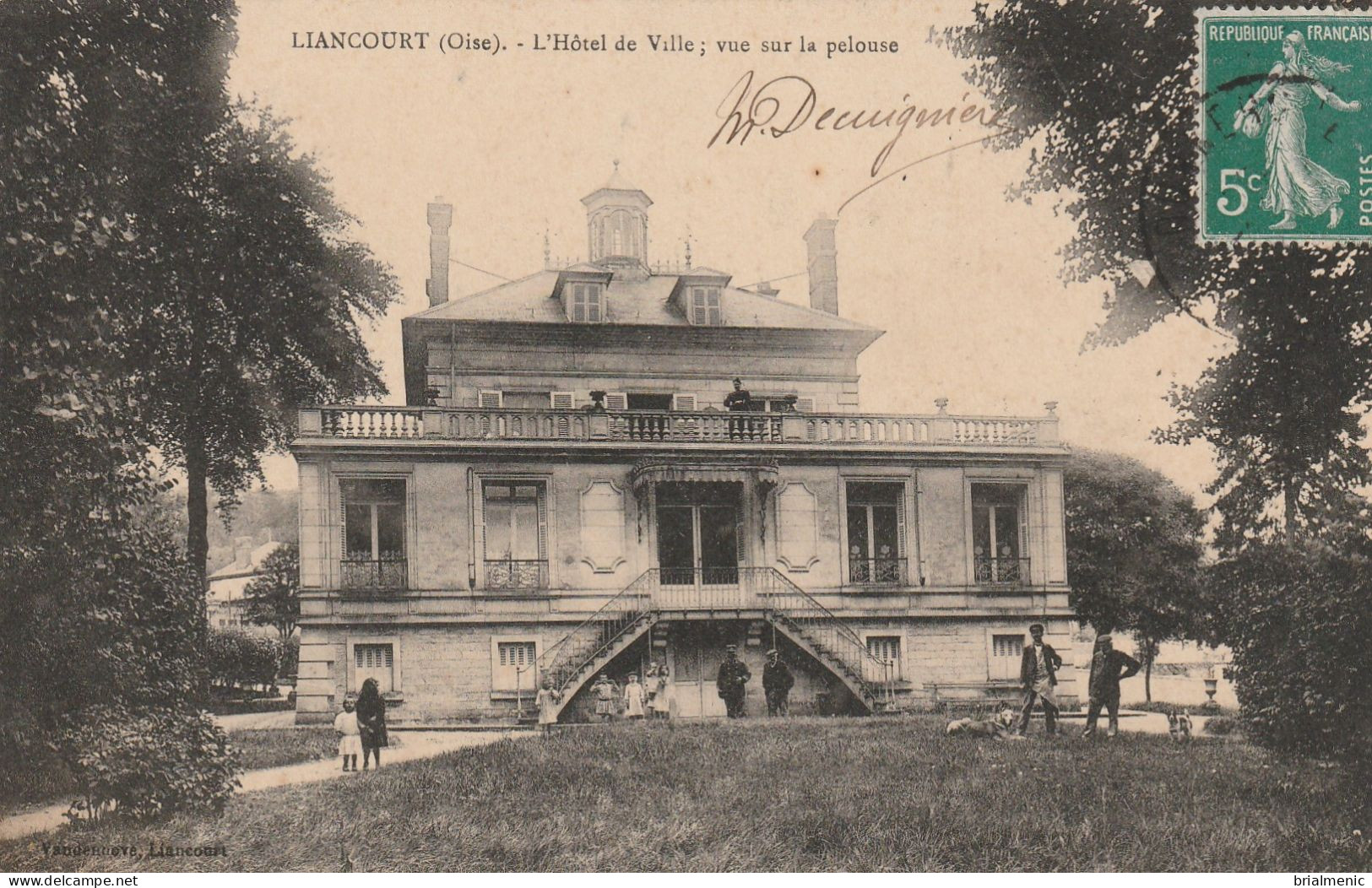 LIANCOURT   L'HOTEL De VILLE - Liancourt