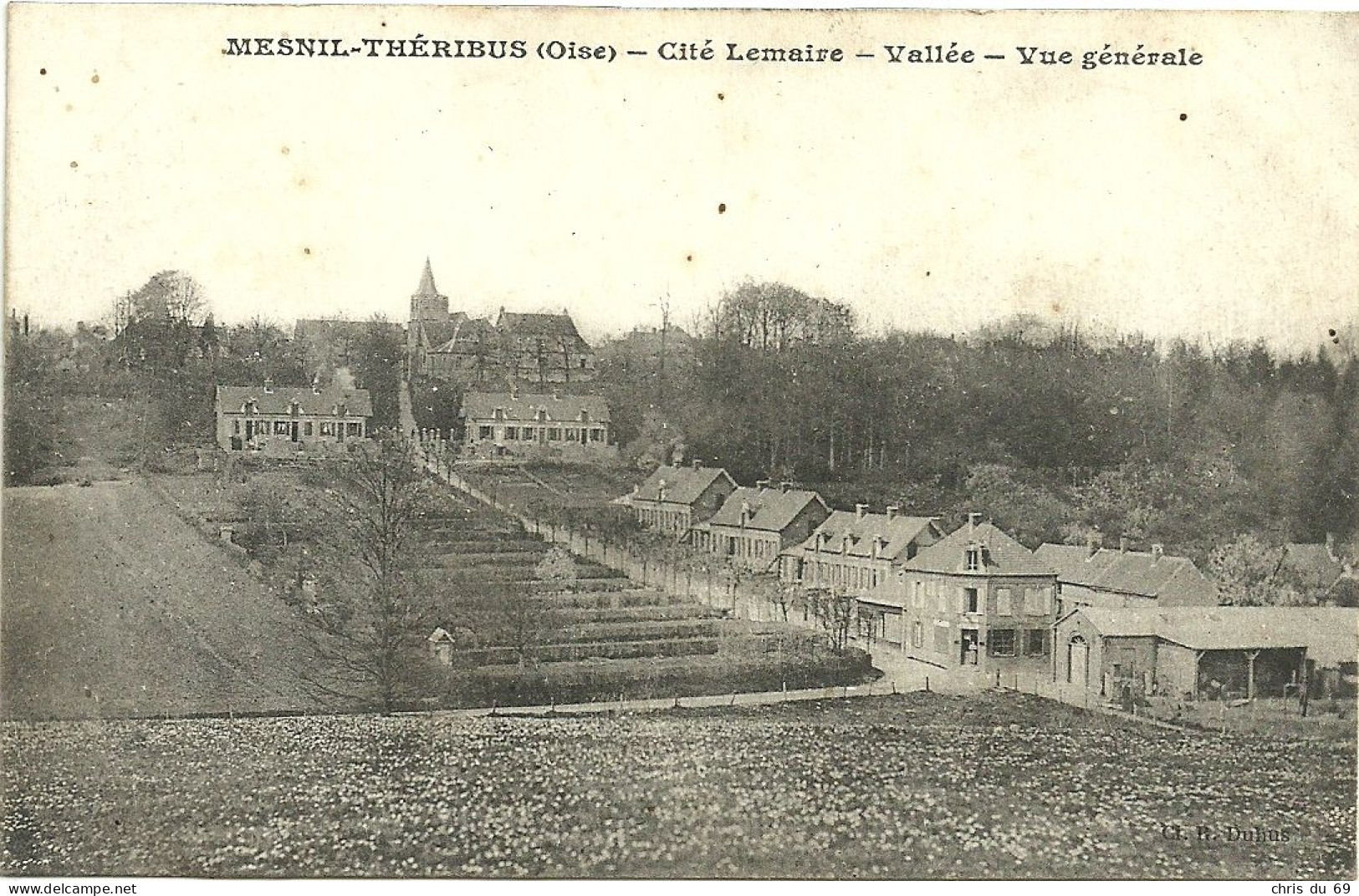 Mesnil Theribus Cite Lemaire Vallee Vue Generale - Sonstige & Ohne Zuordnung