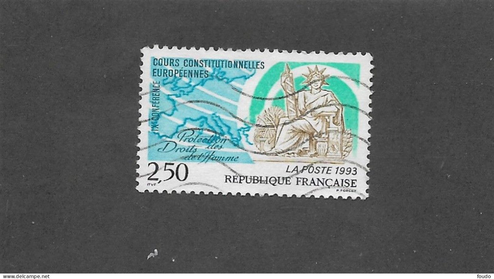 FRANCE 1993 -   N°YT 2808 - Used Stamps