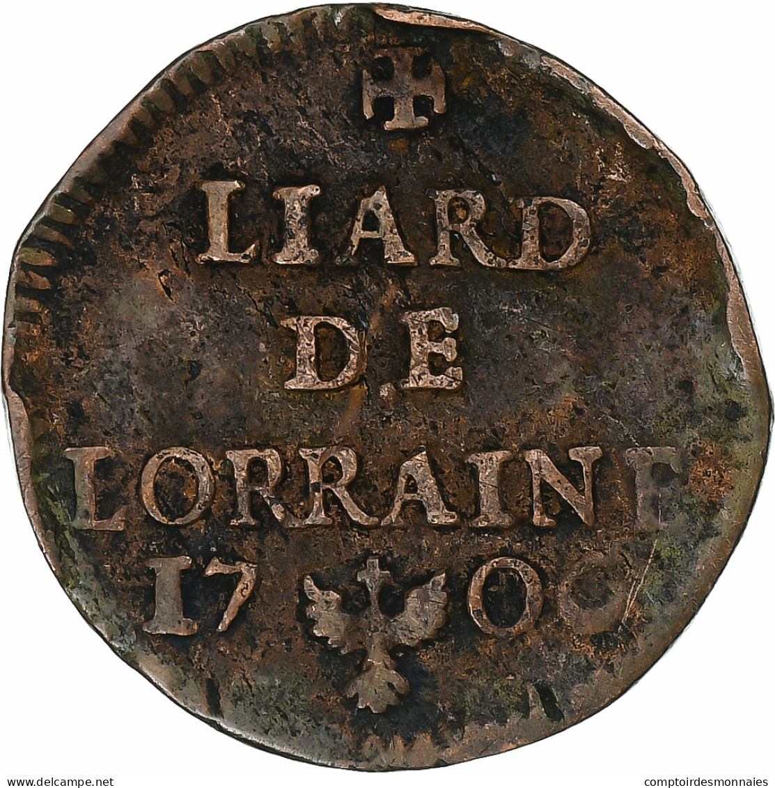 Duché De Lorraine, Léopold I, Liard De Lorraine, 1706, Nancy, Cuivre - Autres & Non Classés