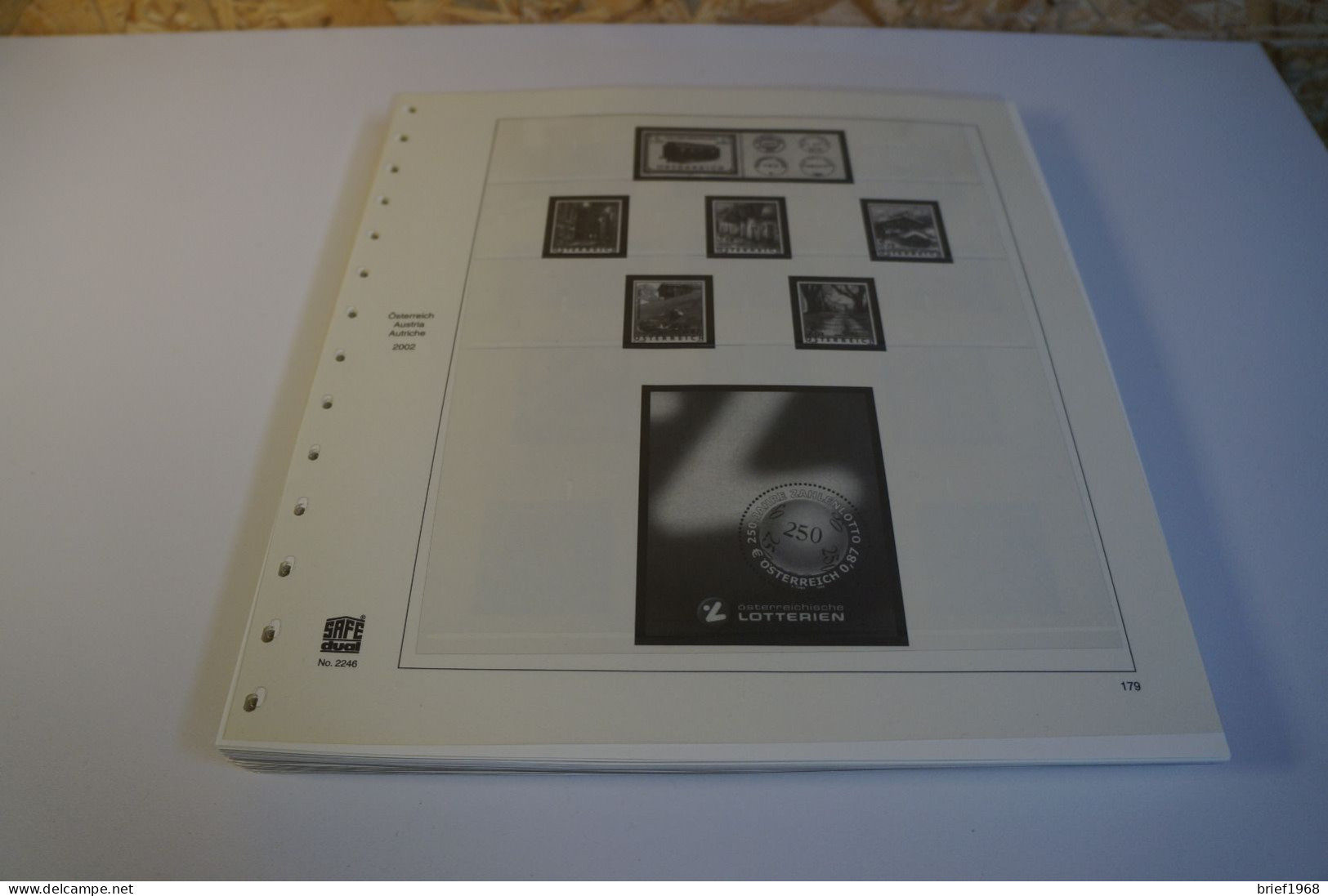 Österreich 2001-2008 Safe Dual Falzlos (28031) - Pre-printed Pages