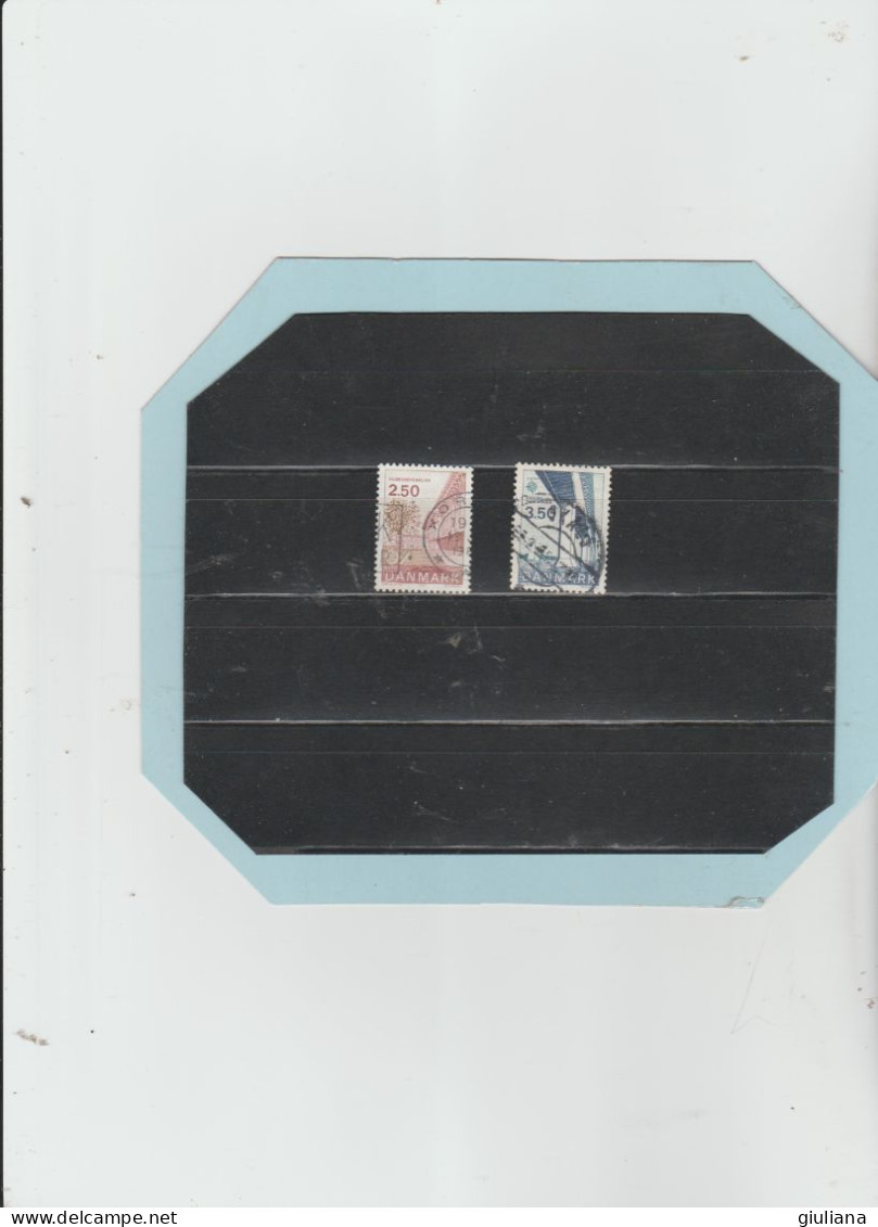 Danimarca 1983 - (UN)  784/85 Used  "Europa. Le Grandi Opere Del Genio Umano" - Serie Completa - Used Stamps