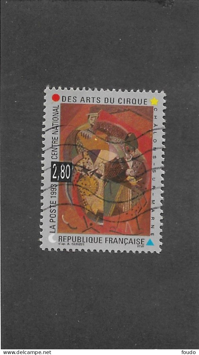 FRANCE 1993 -   N°YT 2833 - Gebruikt