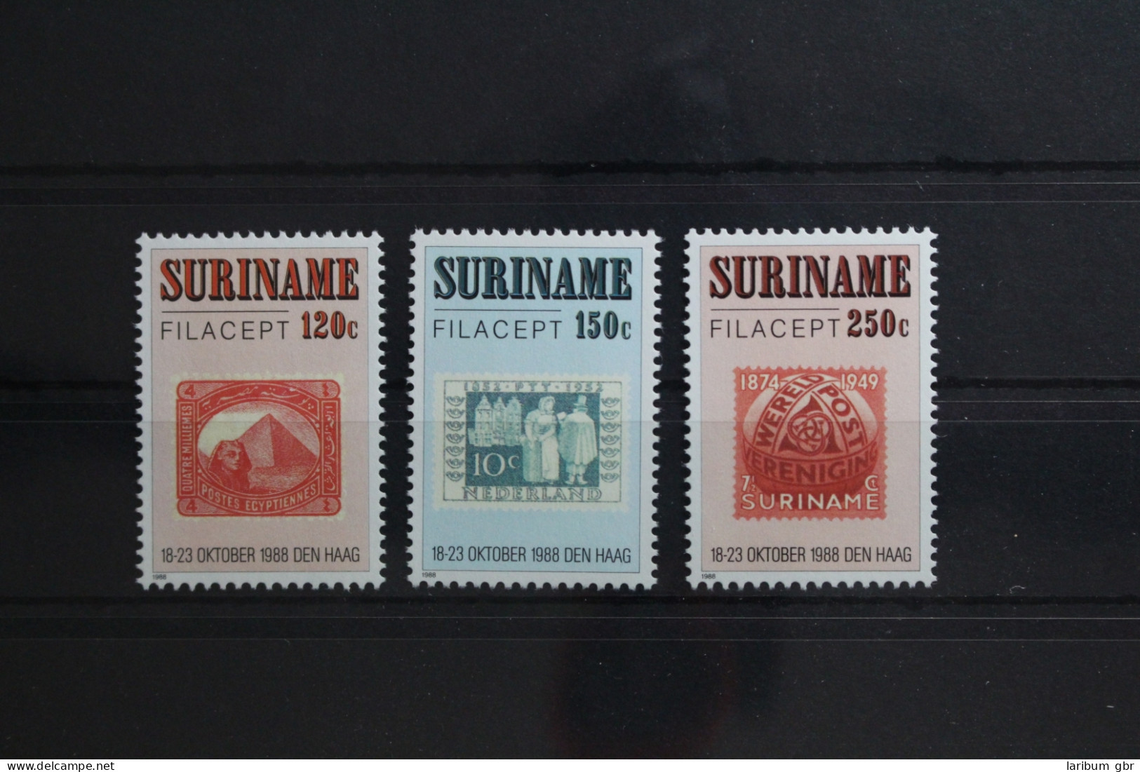 Suriname 1274-1276 Postfrisch #TC095 - Surinam