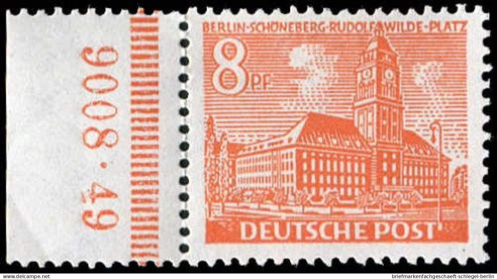 Berlin, 1949, 46 HAN, Postfrisch - Autres & Non Classés