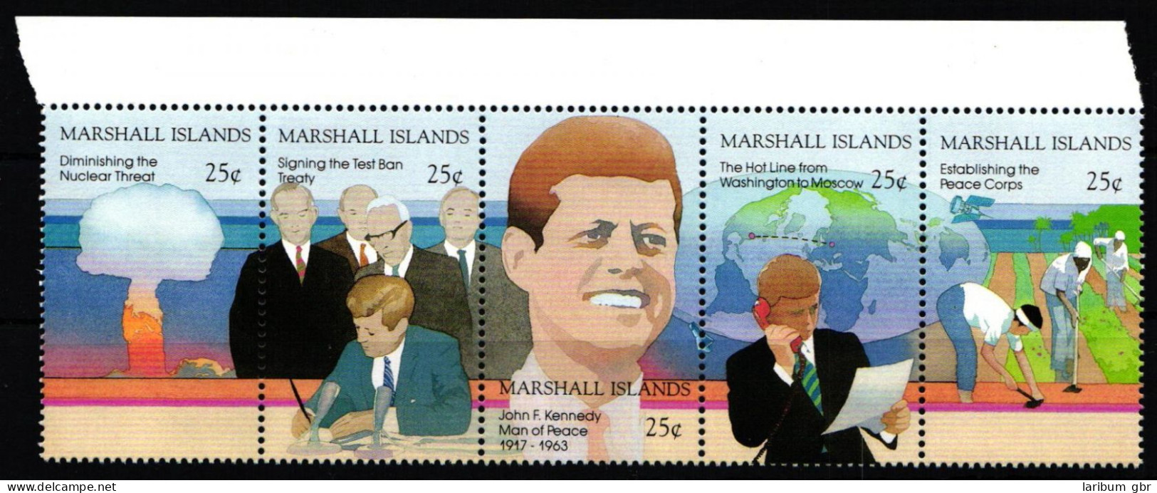 Marshall-Inseln 194-198 Postfrisch Als Fünferstreifen #KP965 - Marshalleilanden