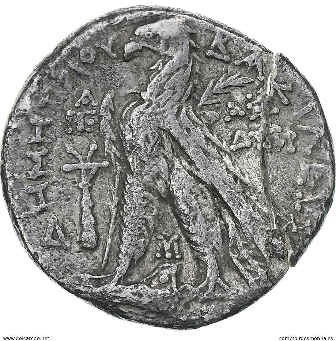 Royaume Séleucide, Demetrios II, Didrachme, 129-128 BC, Tyr, Argent, TTB - Grecques