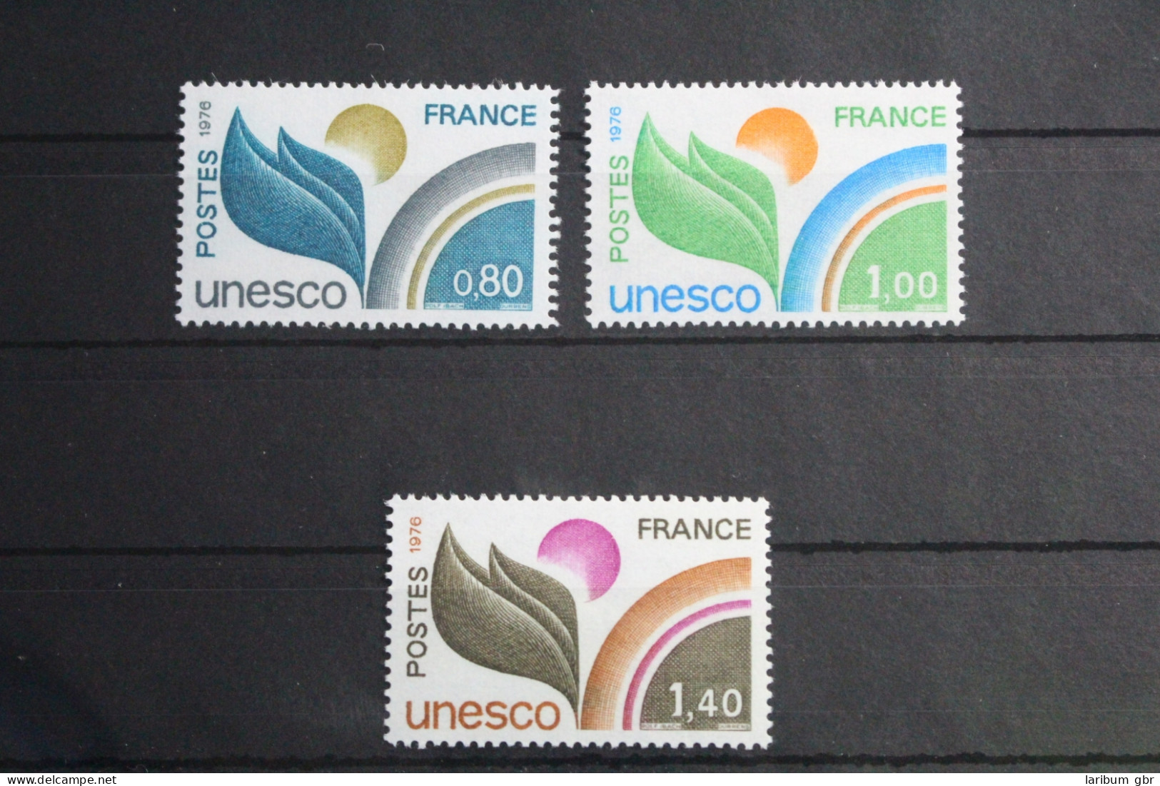 Frankreich Dienstmarken Unesco 16-18 Postfrisch #VD463 - Autres & Non Classés