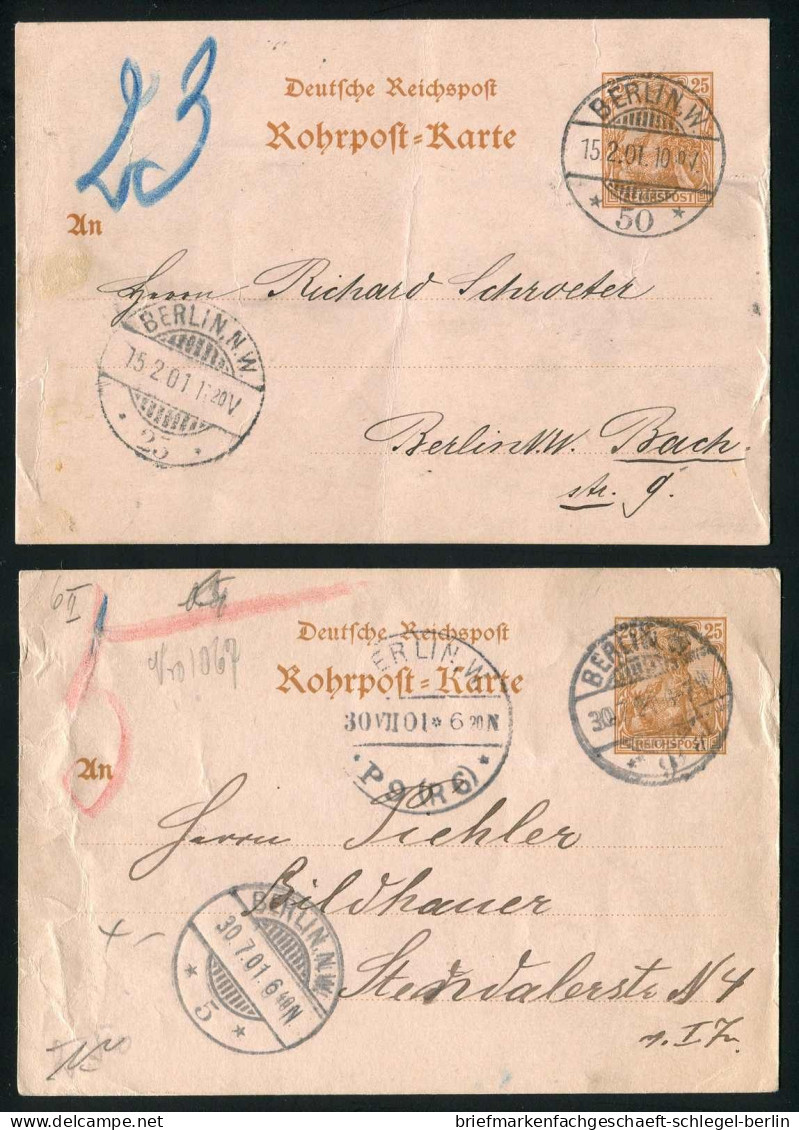 Berliner Postgeschichte, 1901, RP 10, Brief - Sonstige & Ohne Zuordnung