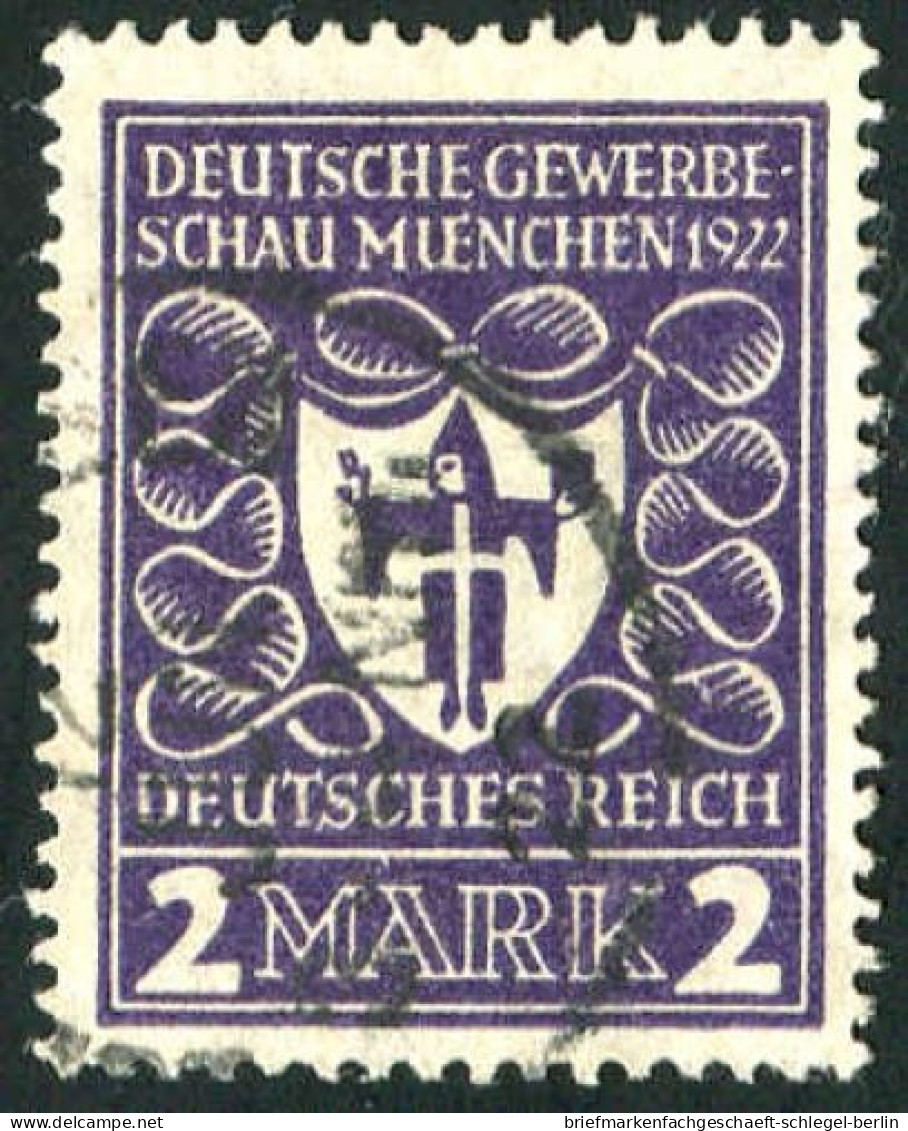 Deutsches Reich, 1922, 200 B, Gestempelt - Other & Unclassified