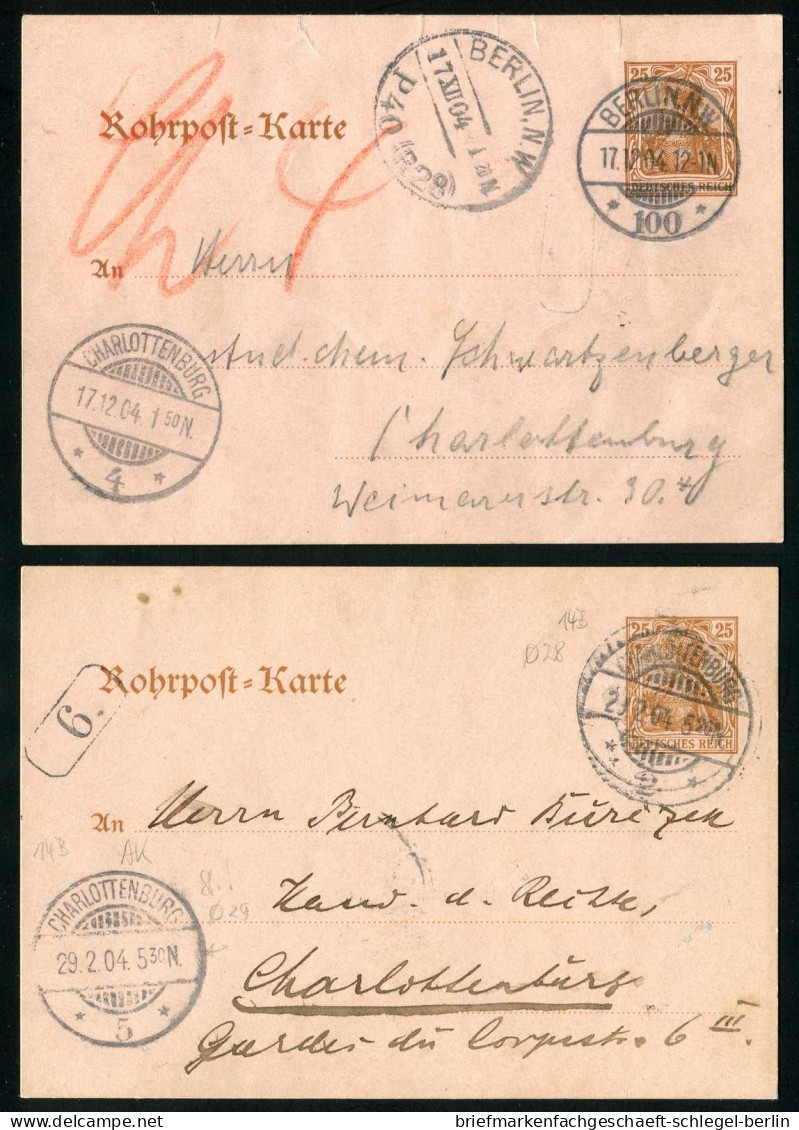 Berliner Postgeschichte, 1904, RP 13, Brief - Sonstige & Ohne Zuordnung