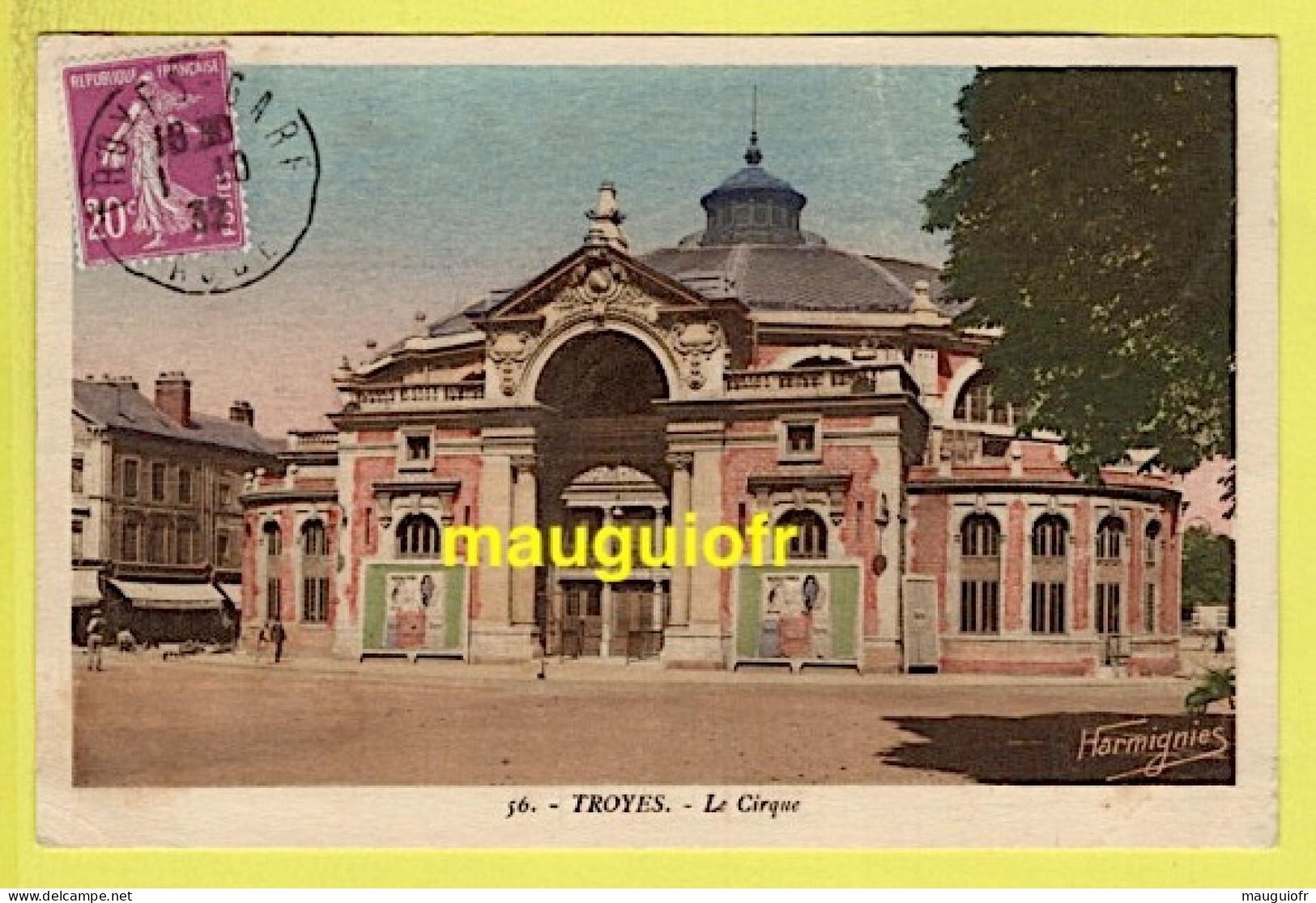 10 AUBE / TROYES / LE CIRQUE / 1932 - Troyes