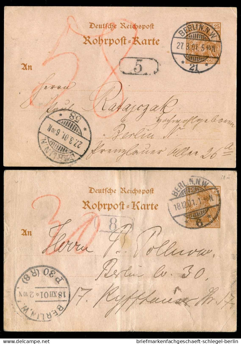 Berliner Postgeschichte, 1901, RP 10, Brief - Andere & Zonder Classificatie