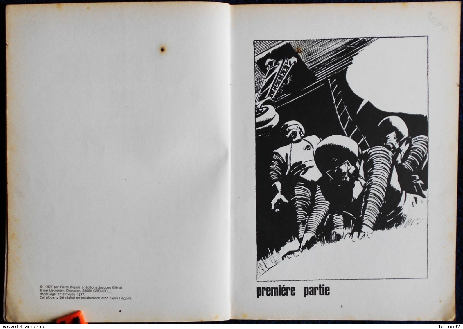 Pierre Dupuis - Les Pirates De L'Infini - éditions Jacques Glénat - ( E.O 1977 ) . - Otros & Sin Clasificación