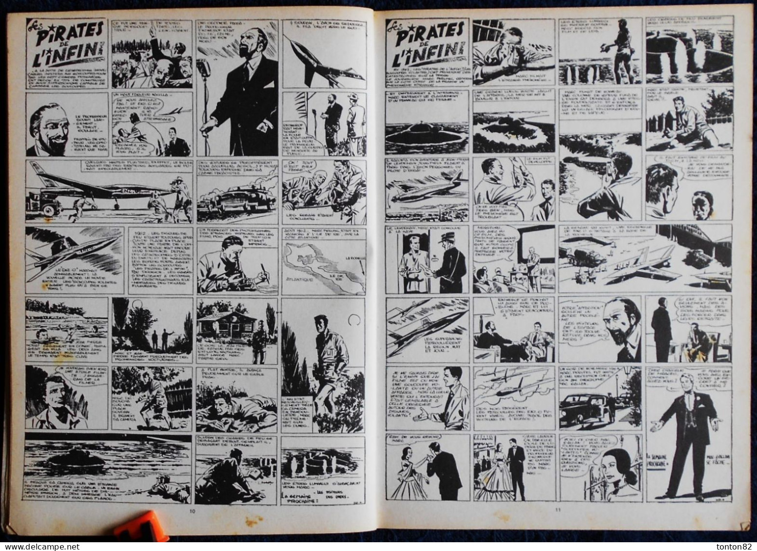 Pierre Dupuis - Les Pirates De L'Infini - éditions Jacques Glénat - ( E.O 1977 ) . - Autres & Non Classés