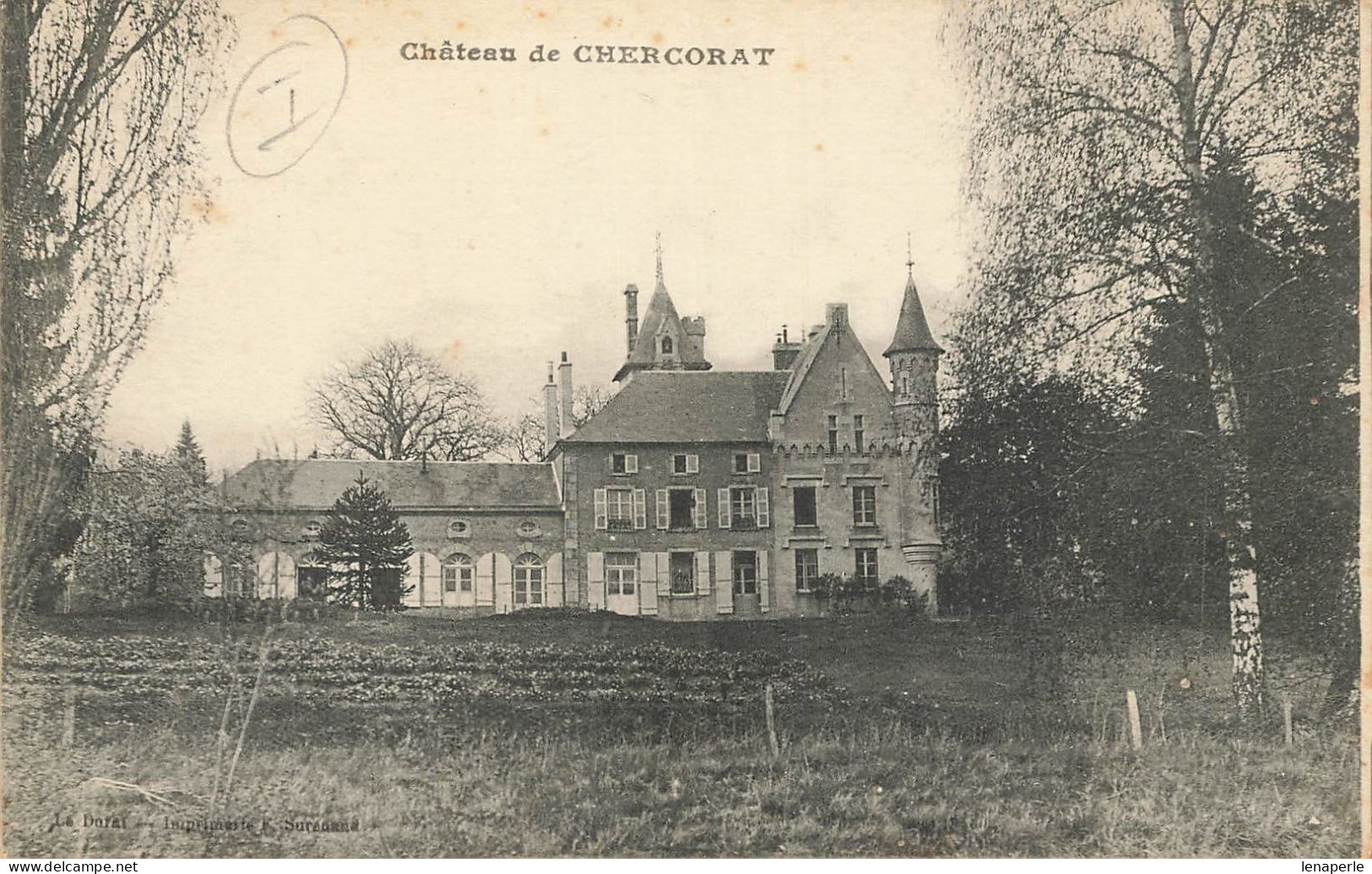 D9720 Chateau De Chercorat - Sonstige & Ohne Zuordnung