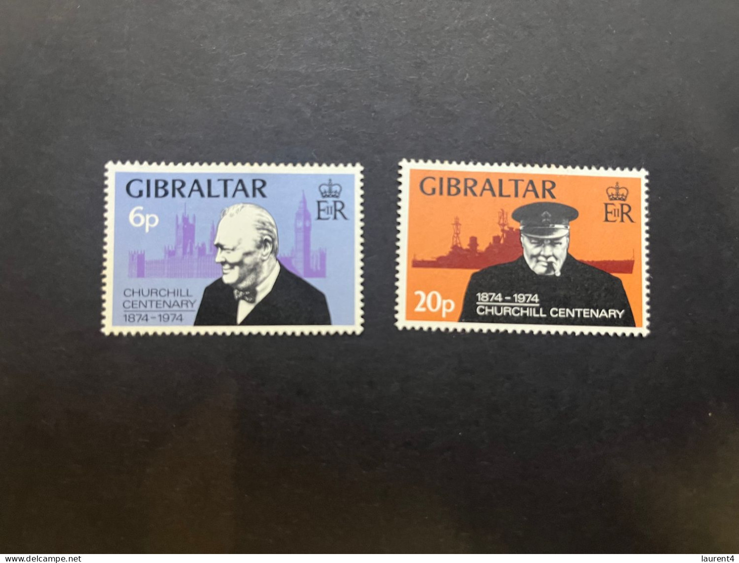 16-5-2024 (stamp) Gibraltar - Mint / Neuf - Sir Winston Churchill - Sir Winston Churchill