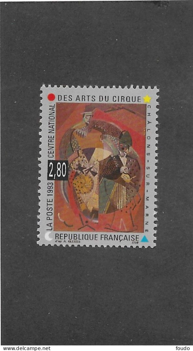 FRANCE 1993 -   N°YT 2833**neuf - Ongebruikt