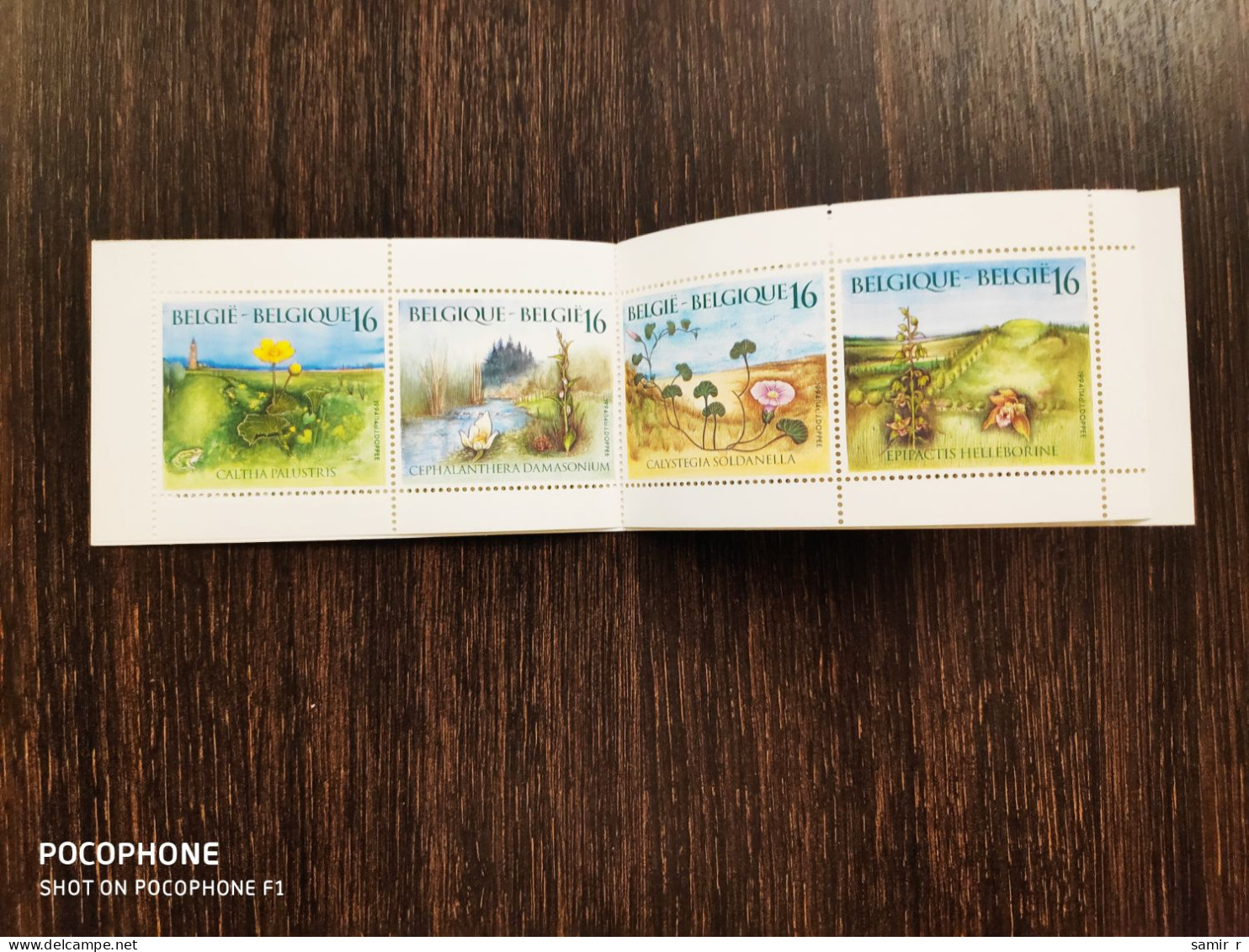 Belgium	Flowers 2 - Unused Stamps