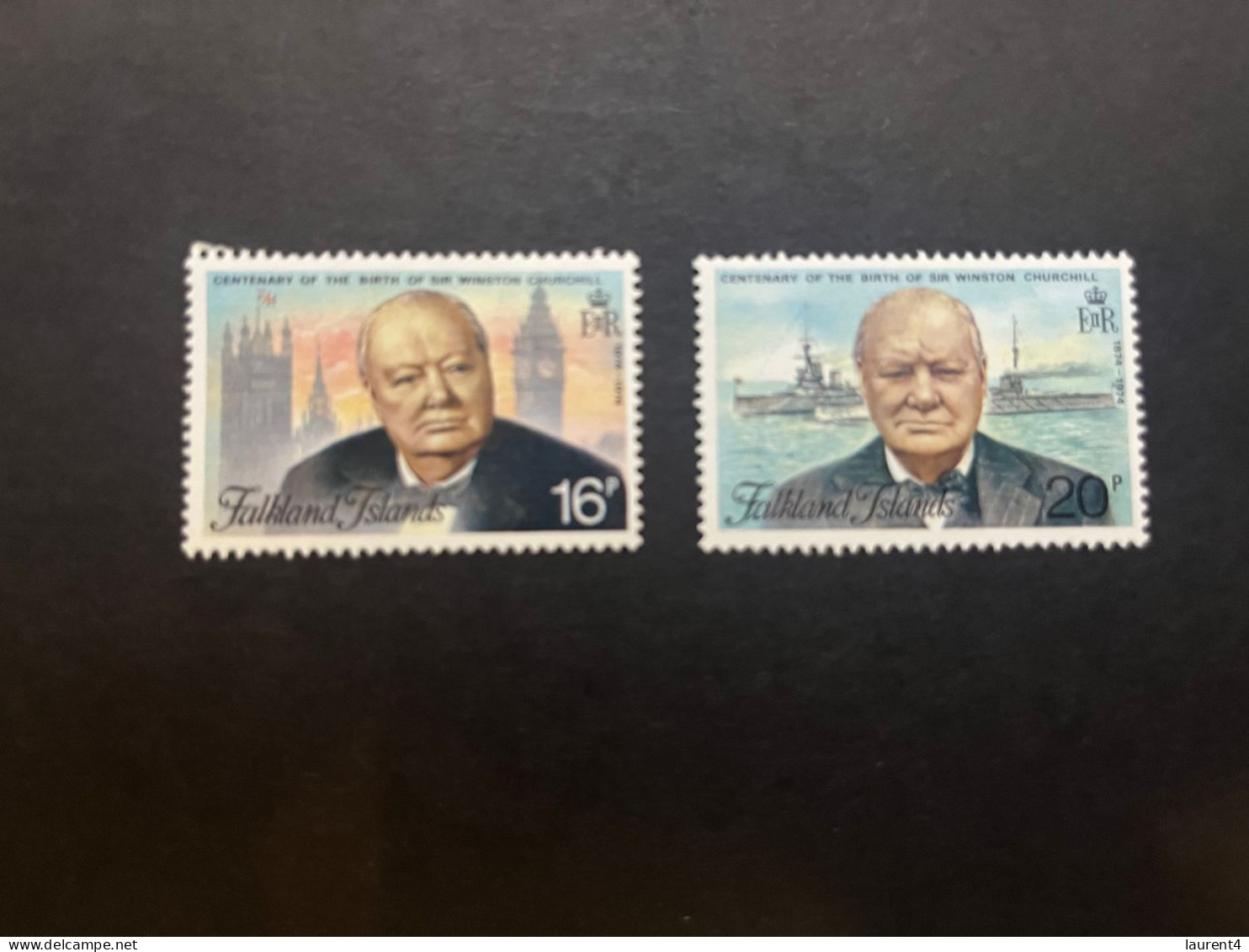 16-5-2024 (stamp) Falkland Islands  - Mint / Neuf - Sir Winston Churchill - Sir Winston Churchill