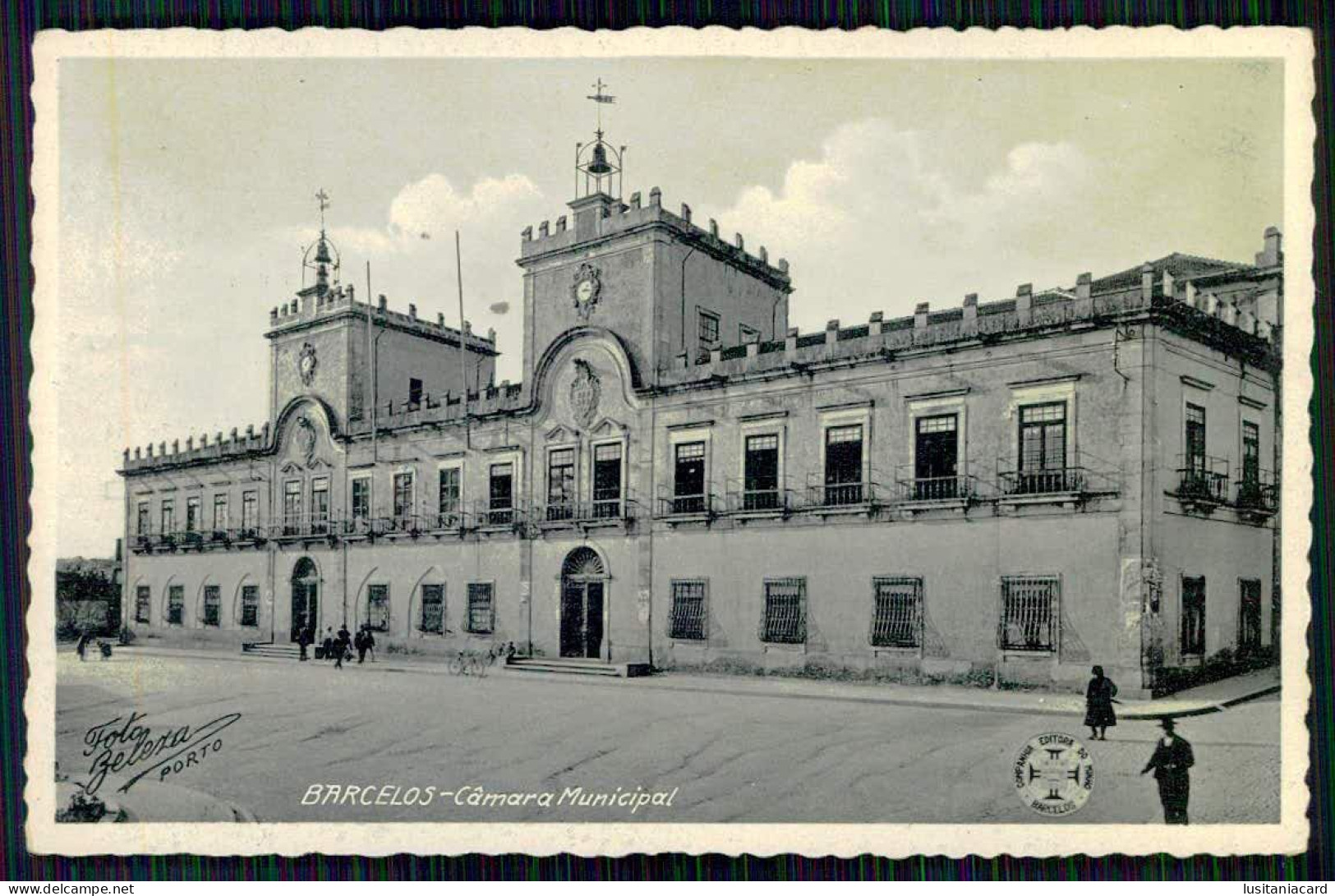 BARCELOS - MUNICIPIOS - Camara Municipal. (Ed. Compª. Editora Do Minho Nº 1 )  Carte Postale - Braga