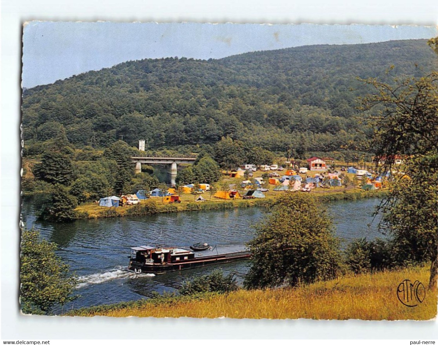 MONTHERME : Le Terrain De Camping - état - Montherme