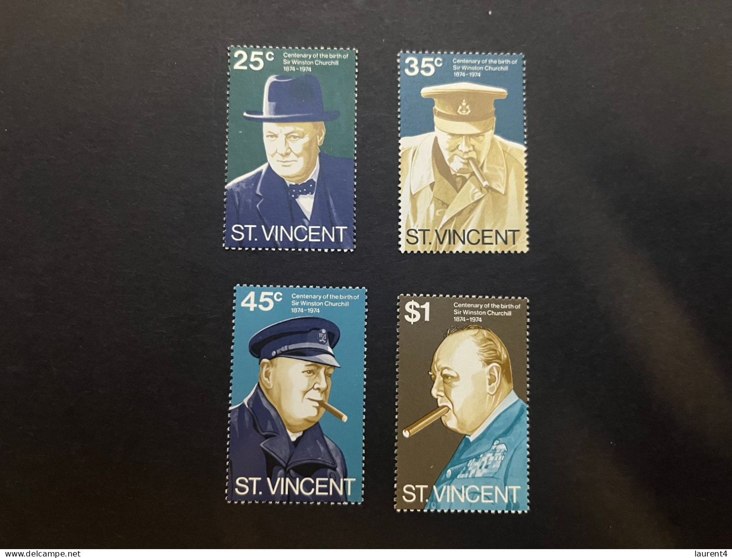 16-5-2024 (stamp) St Vincent  Islands  - Mint / Neuf - Sir Winston Churchill - Sir Winston Churchill