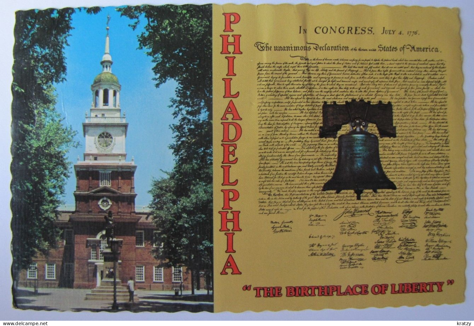 ETATS-UNIS - PENNSYLVANIA - PHILADELPHIA - Independance Hall - Philadelphia