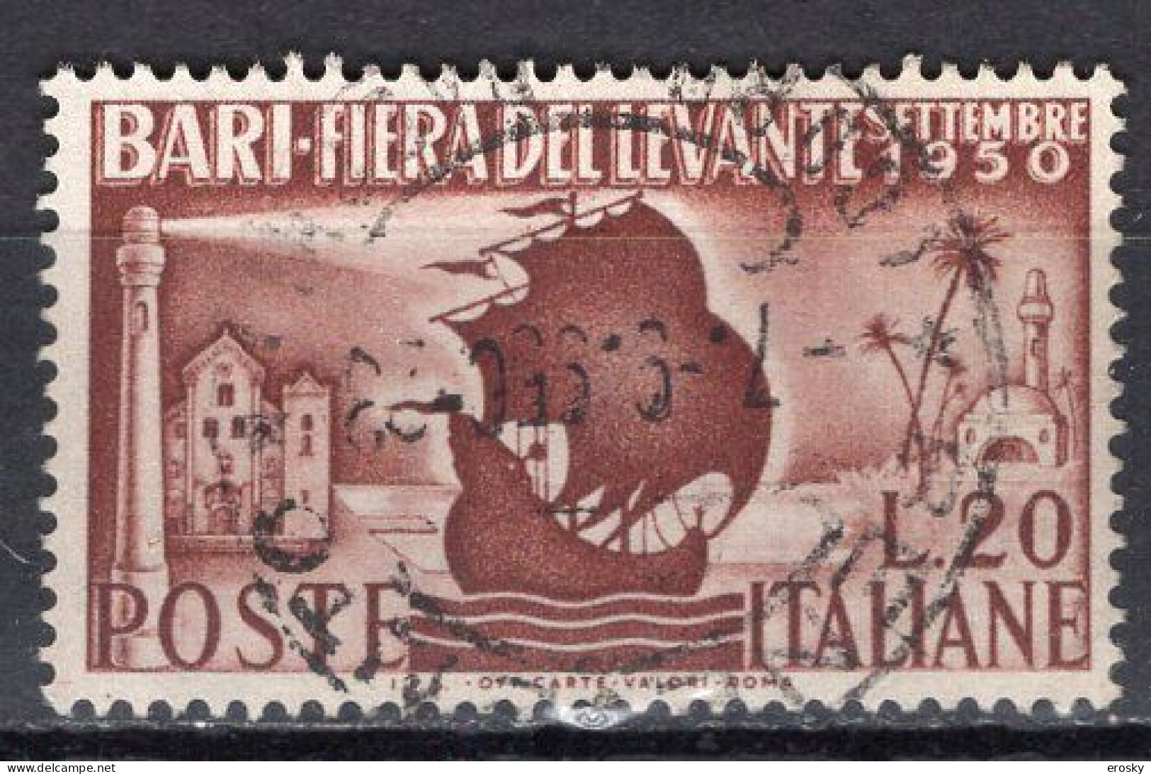 Y3332 - ITALIA Ss N°627 - ITALIE Yv N°565 - 1946-60: Oblitérés