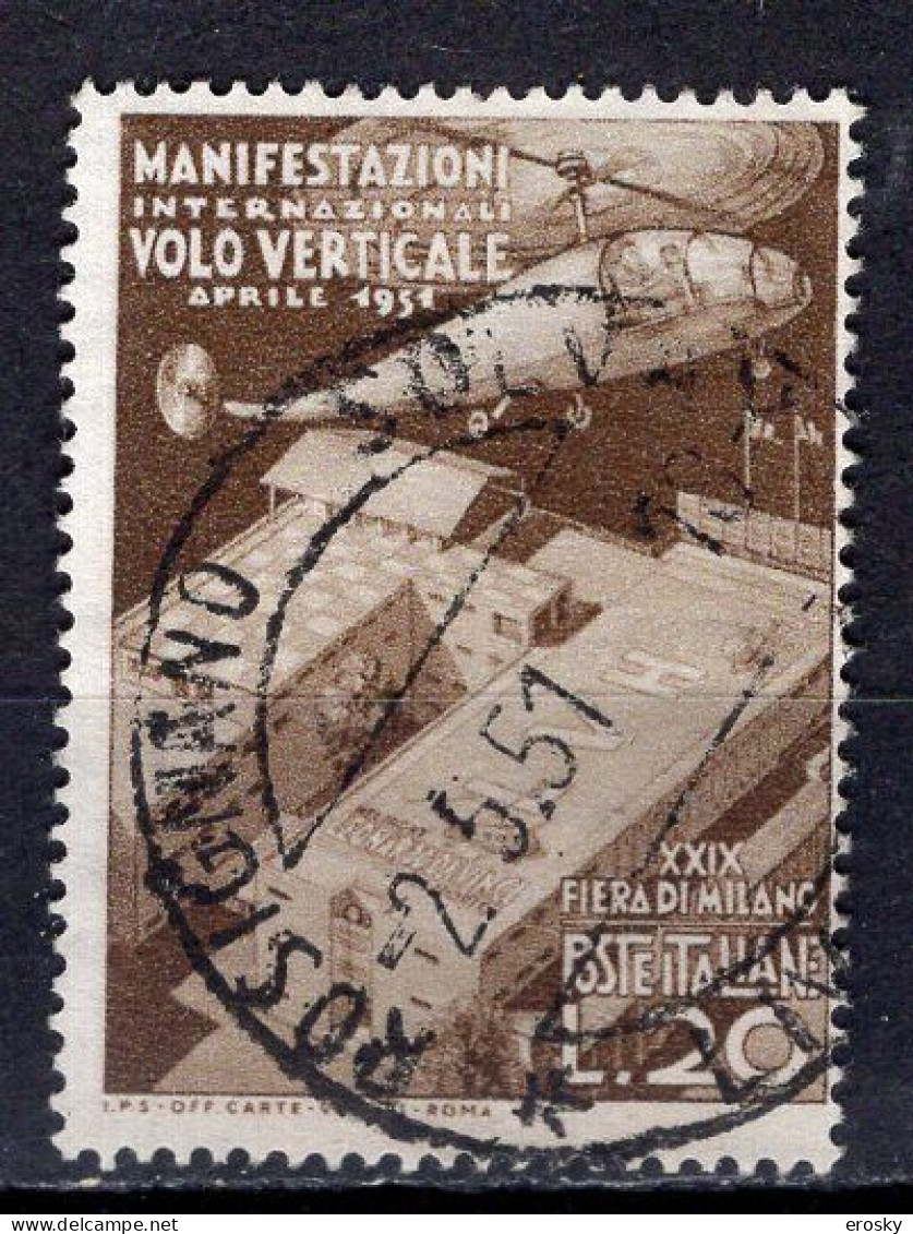 Y3393 - ITALIA Ss N°657 - ITALIE Yv N°595 - 1946-60: Used